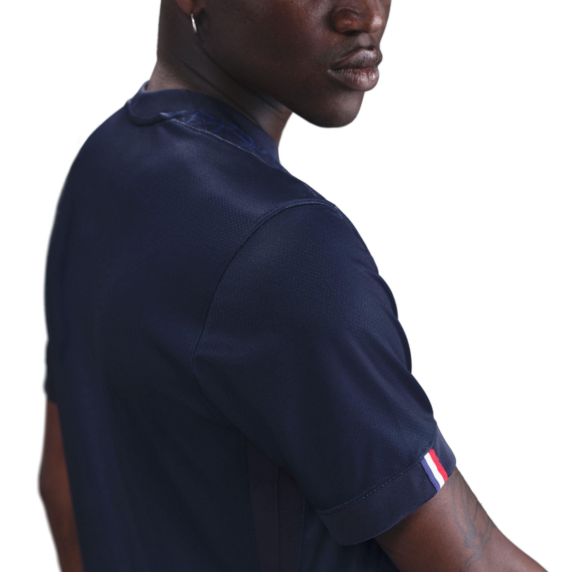 Midnight Navy - Nike - PSG Home Shirt 2025 2026 Adults - 6