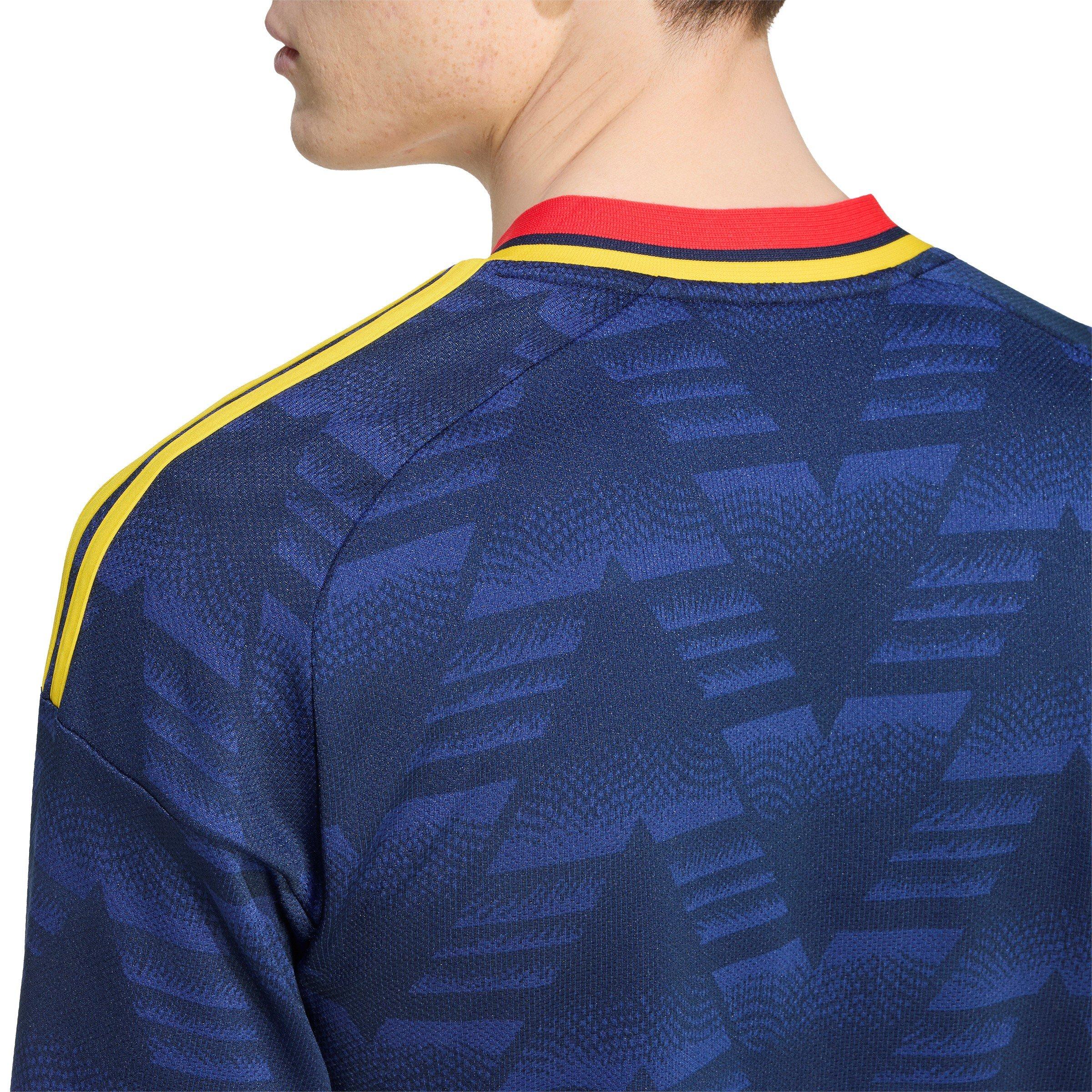 Navy/Yellow - adidas - Arsenal Away Long-Sleeved Shirt 2026/27 Mens - 6