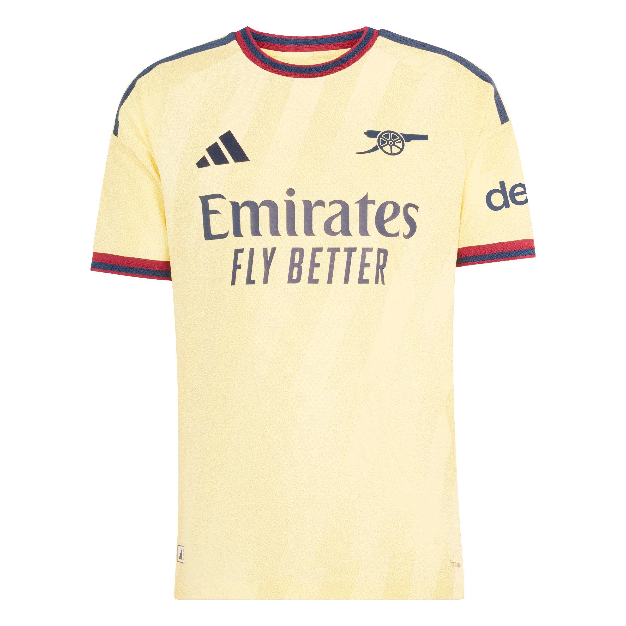 Yellow/Black - adidas - Arsenal Authentic Third Shirt 2026/27 Mens - 1