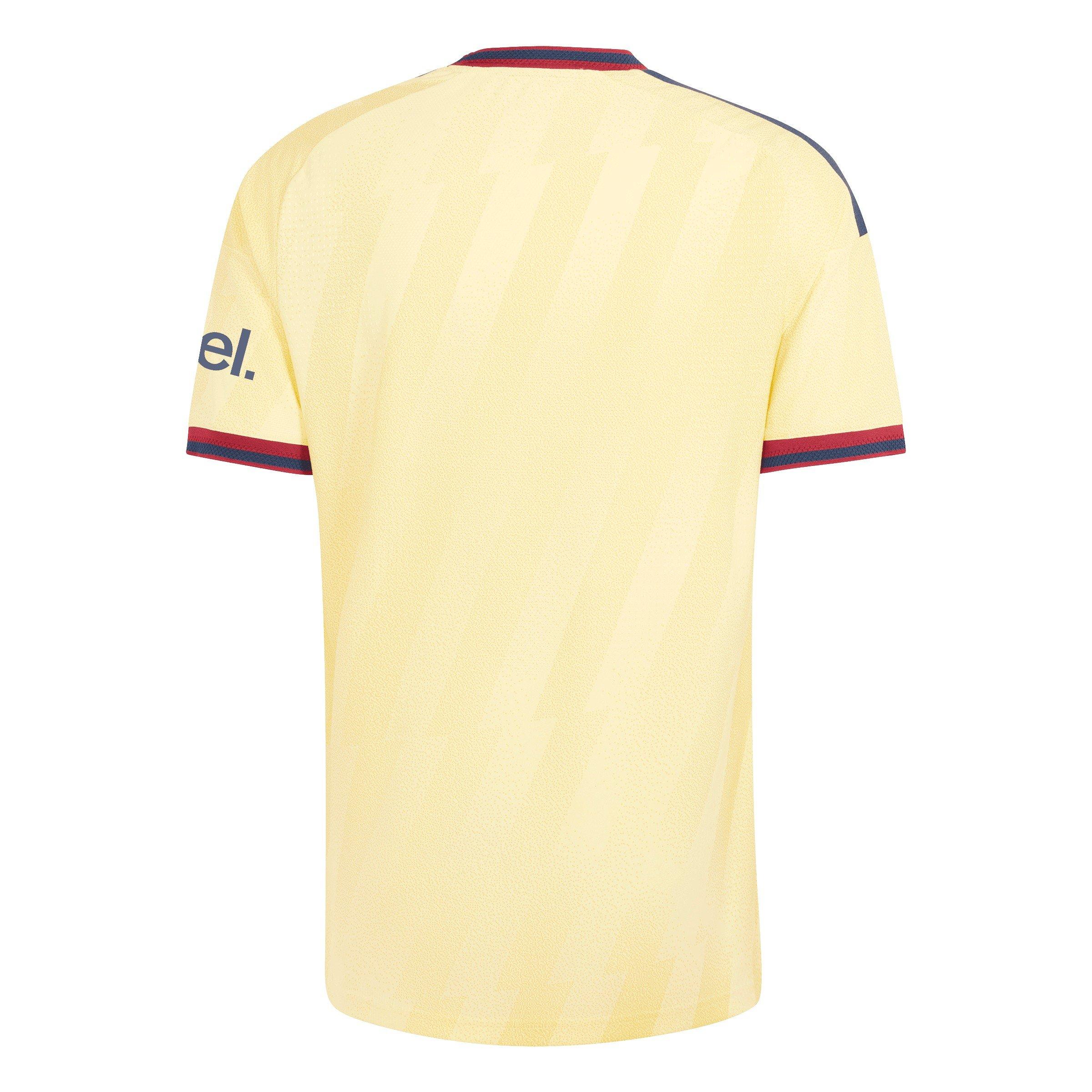 Gul/sort - adidas - Men's Arsenal Third 24/25 Short-Sleeve Slim-Fit Football Shirt - 2
