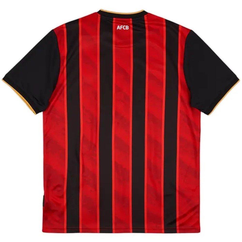 Rot/Kaviar - Umbro - Bournemouth Home Moisture-Wicking Short Sleeve 2025/26 Football Shirt - 2