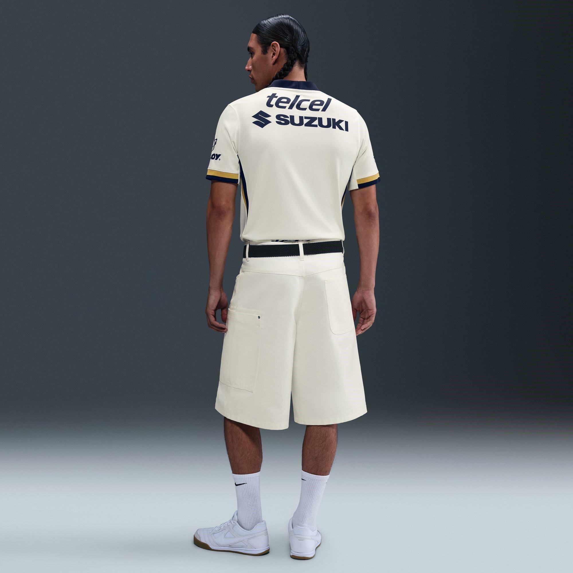 Sail/Gold - Nike - Pumas UNAM Home Shirt 2025 2026 Adults - 8