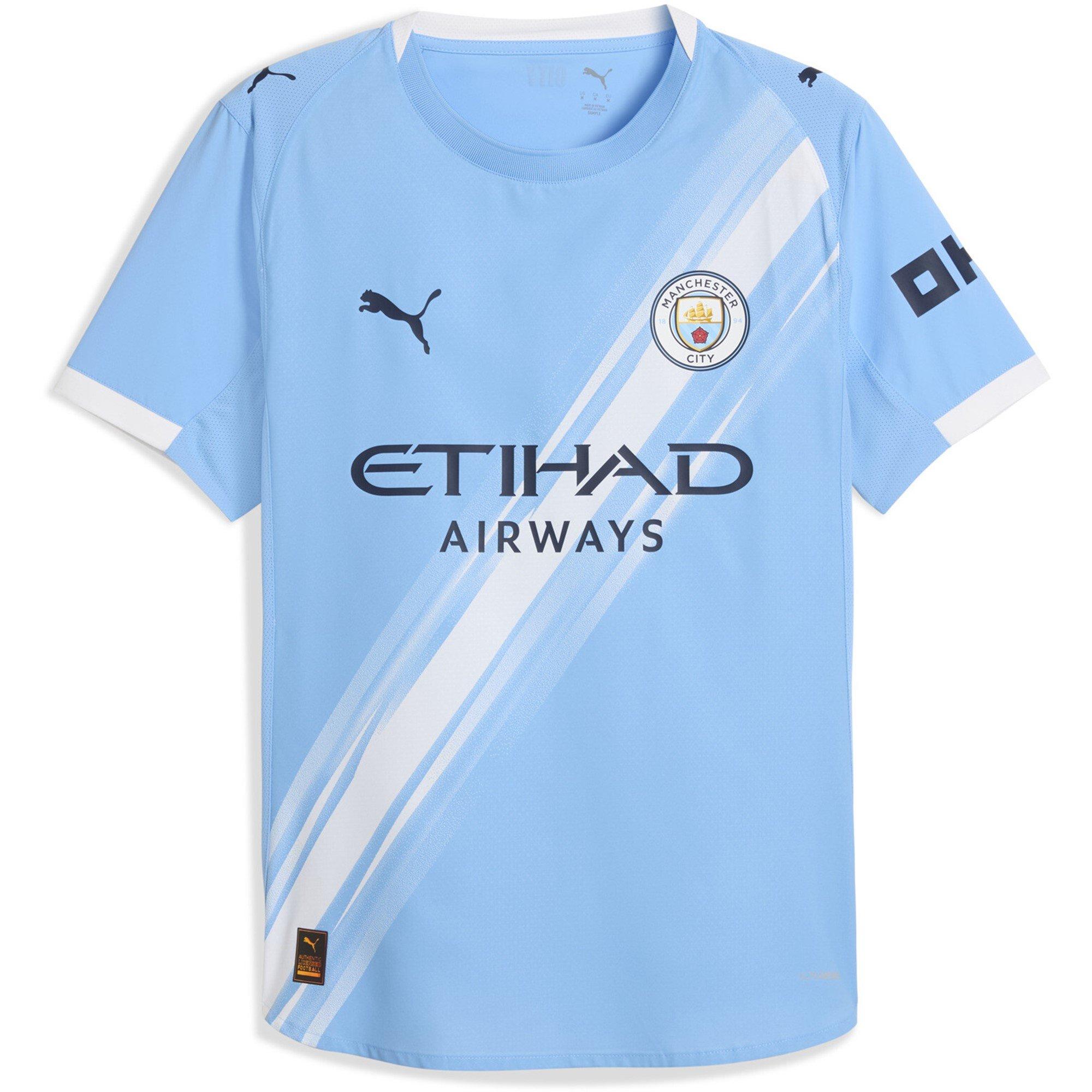 Blue - Puma - Manchester City Home Shirt Authentic 2025 2026 Adults - 1