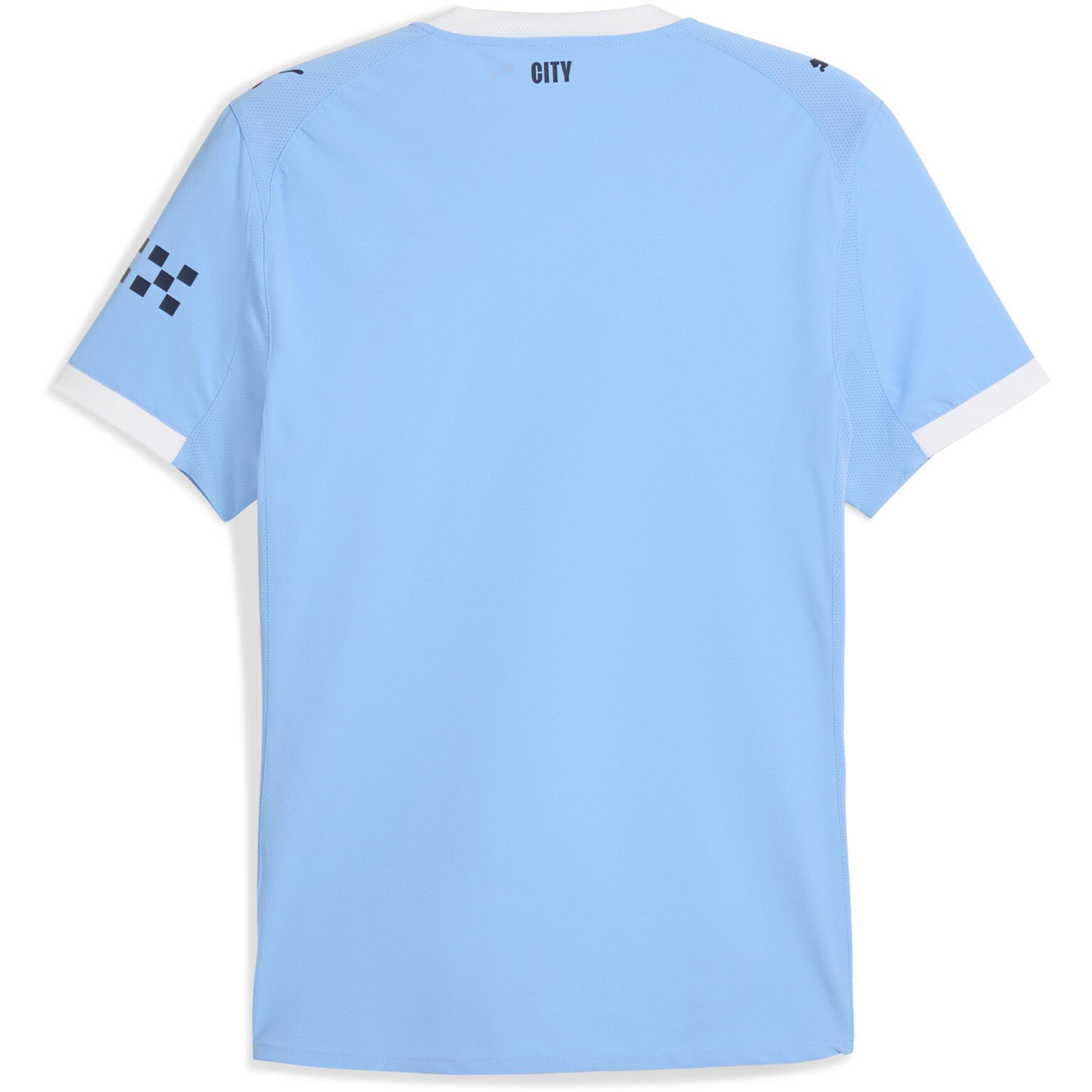 Blue - Puma - Manchester City Home Shirt Authentic 2025 2026 Adults - 2