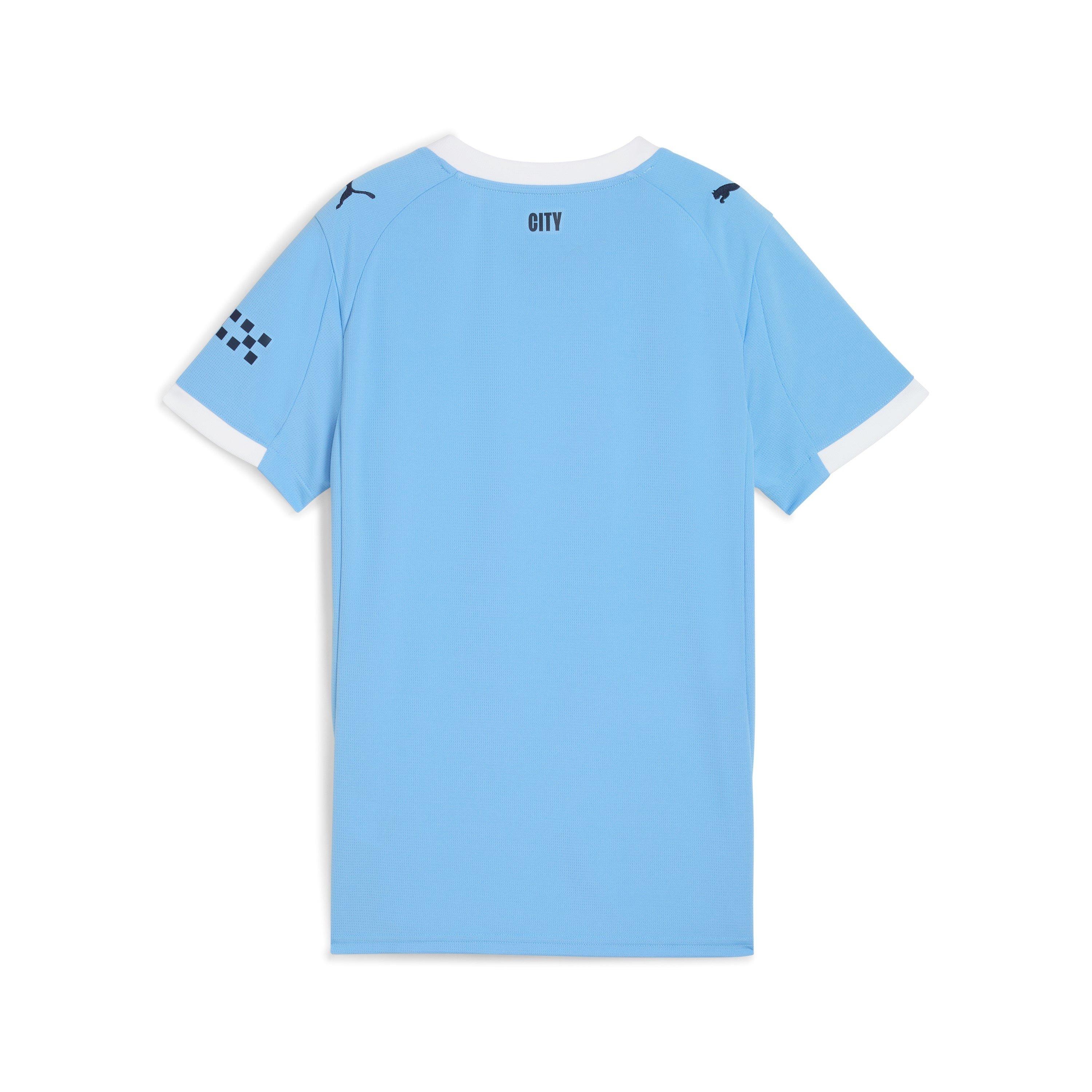 Blue - Puma - Manchester City Home Shirt Authentic 2025 2026 Adults - 8