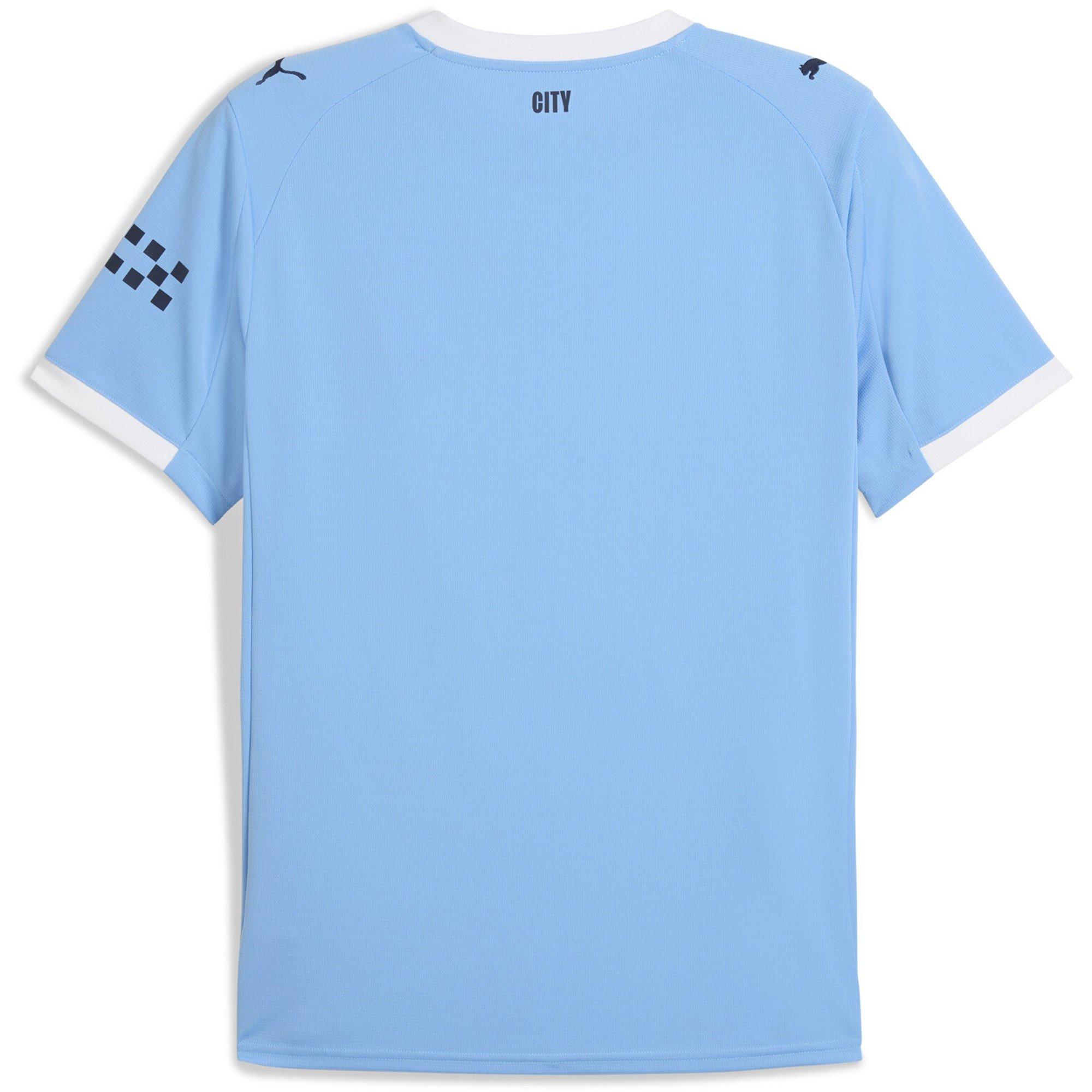 Blauw - Puma - Manchester City Home Shirt 2025 2026 Adults - 2