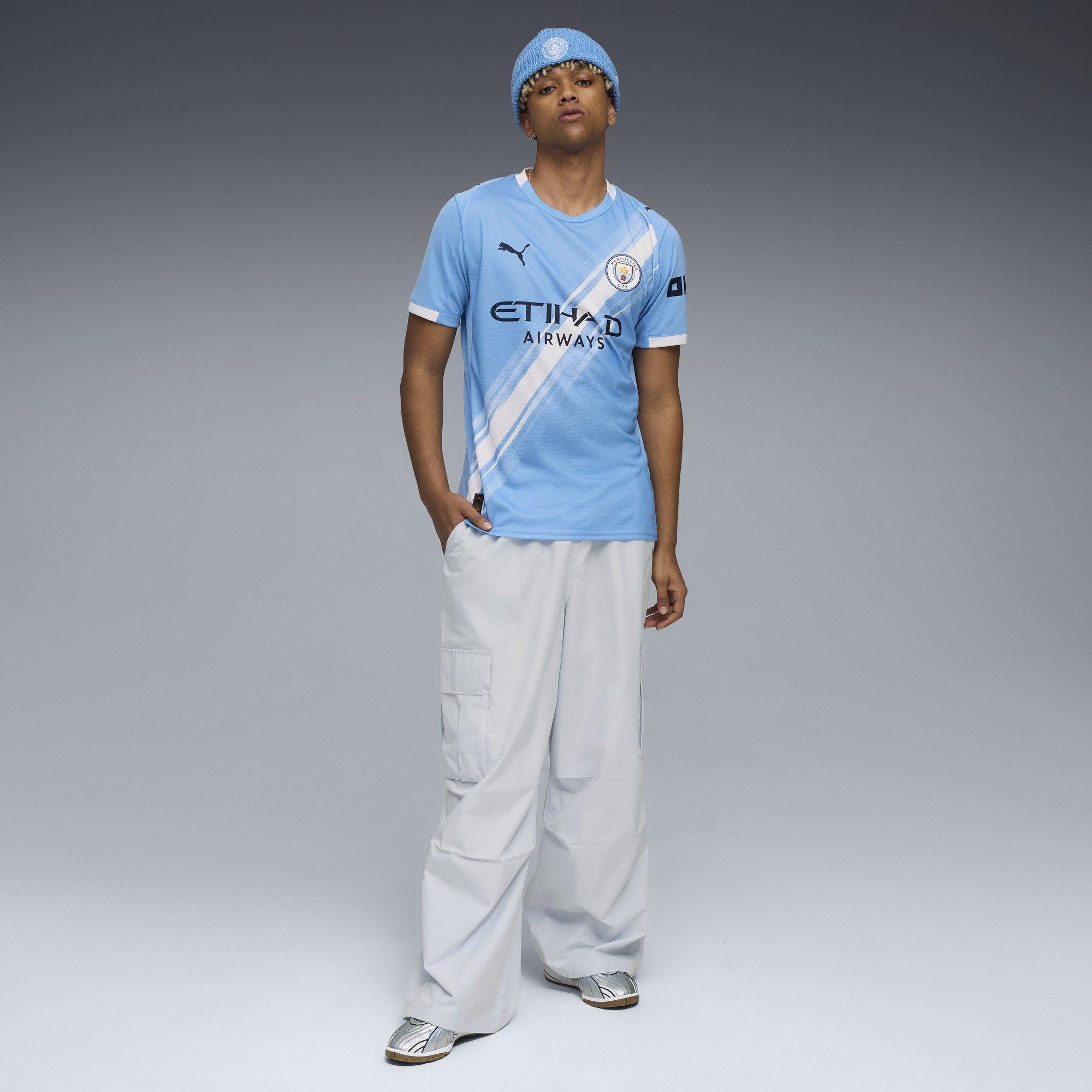 Blauw - Puma - Manchester City Home Shirt 2025 2026 Adults - 7