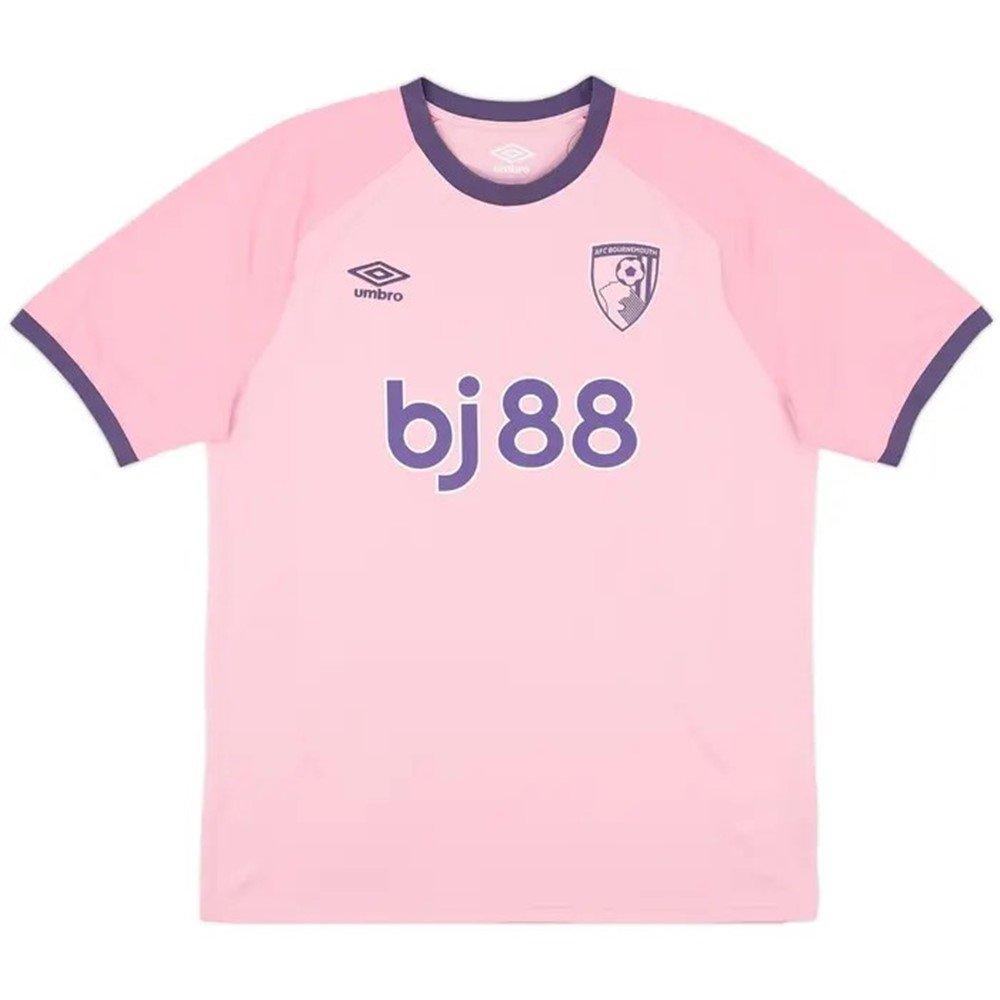Umbro Men's Bournemouth Third Shirt 2025/26 - Pink/Sea Pink - Large