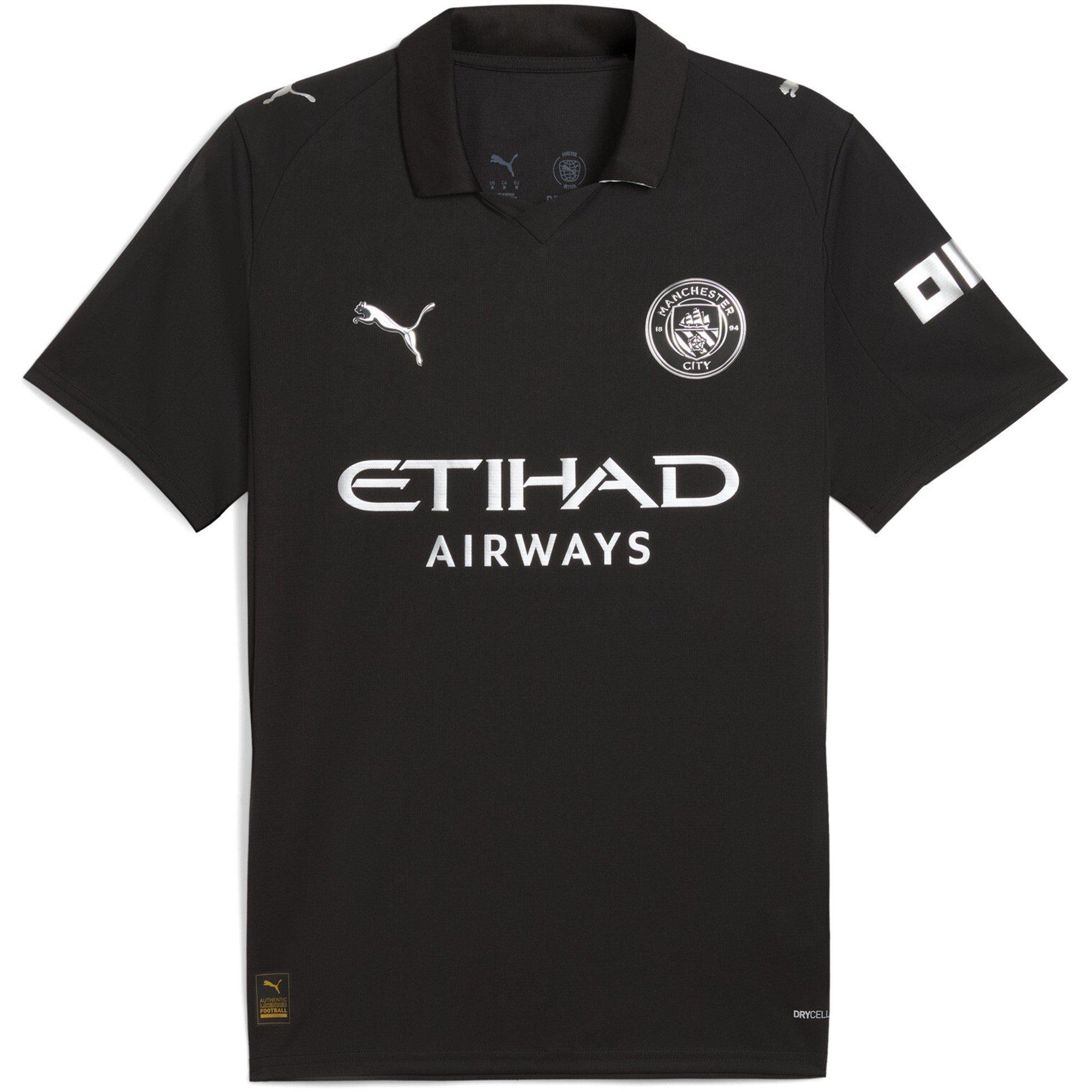 Black - Puma - Manchester City Away Kit 2025 2026 Adults - 1