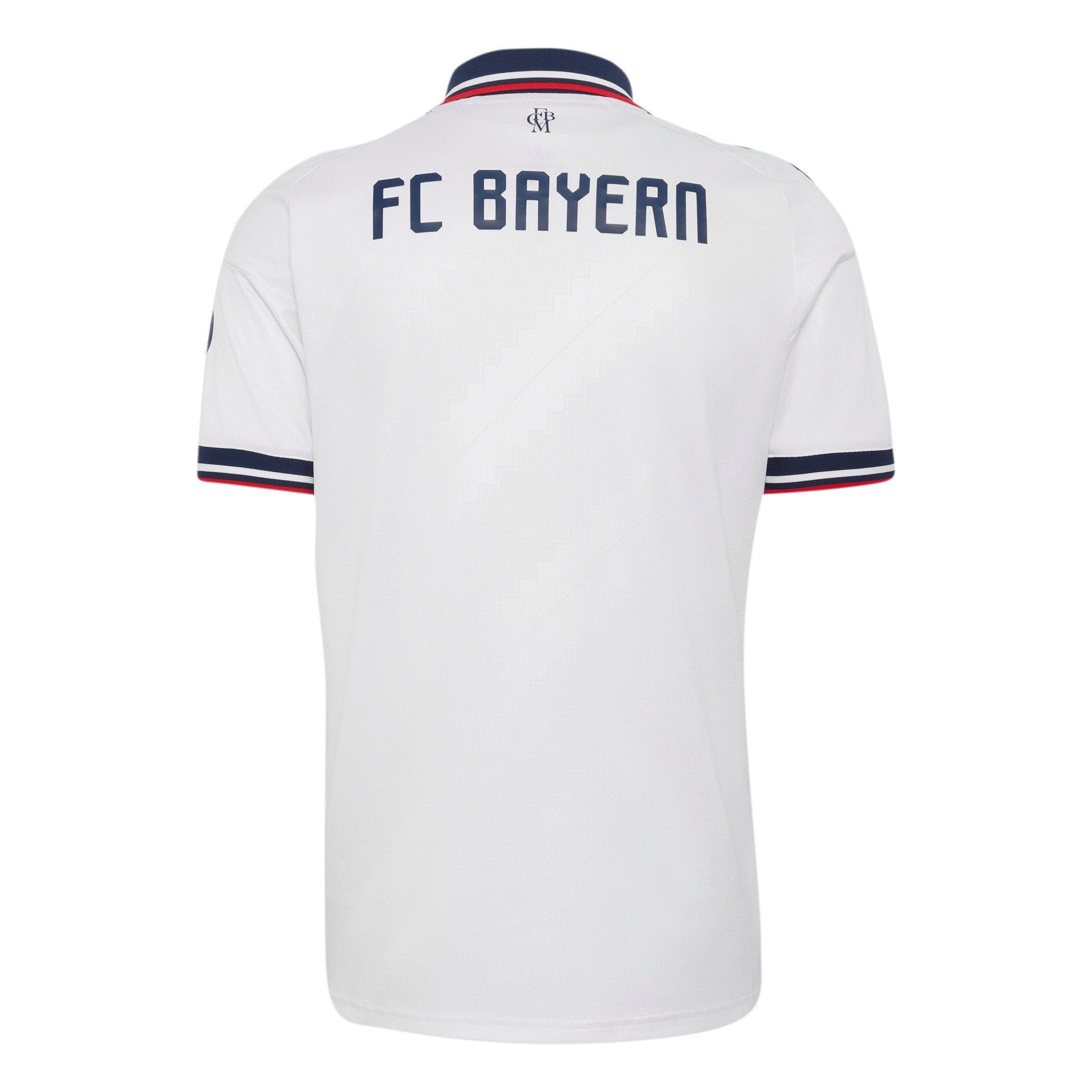 White/Navy - adidas - Bayern Munich Away Shirt 2026/27 Mens - 2