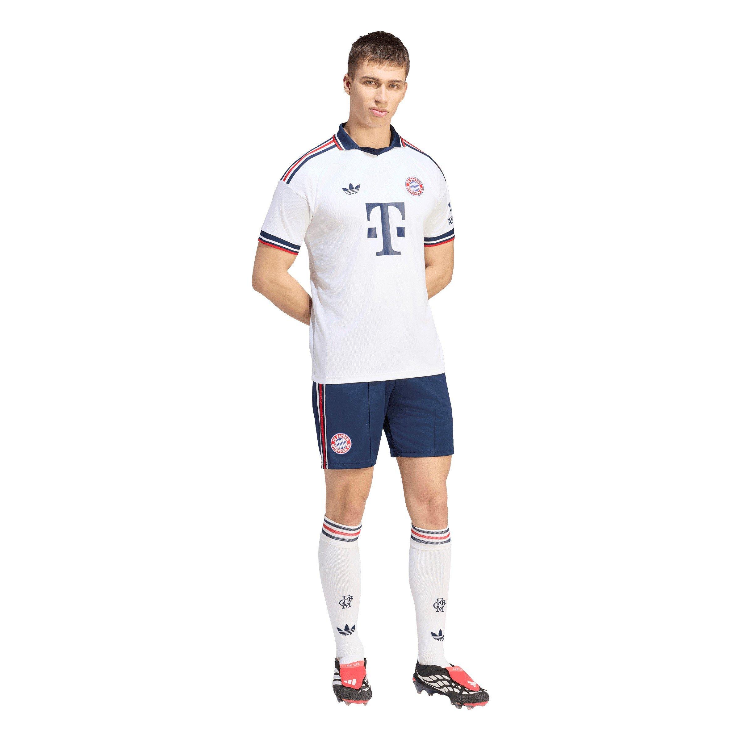 White/Navy - adidas - Bayern Munich Away Shirt 2026/27 Mens - 8