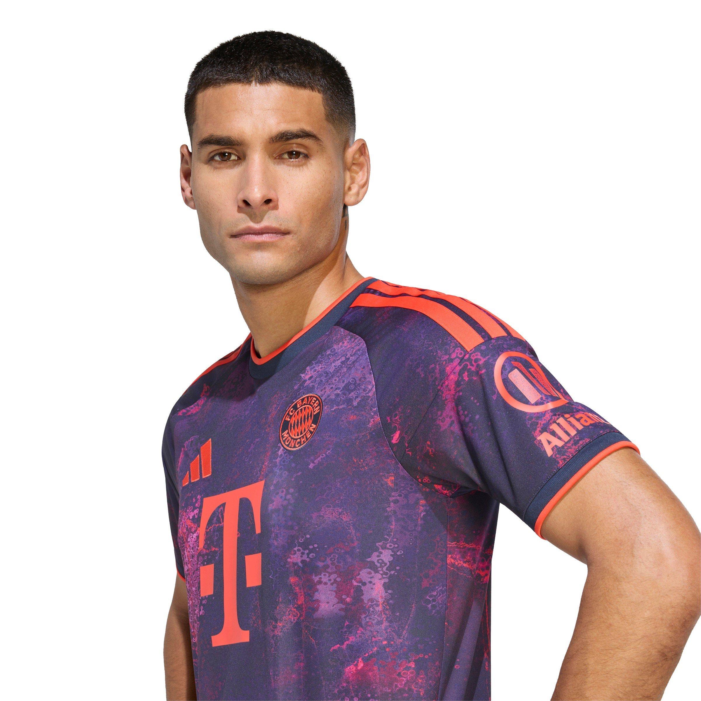 Marineblauw/Oranje - adidas - Bayern Munich Third Shirt 2026/27 Mens - 6