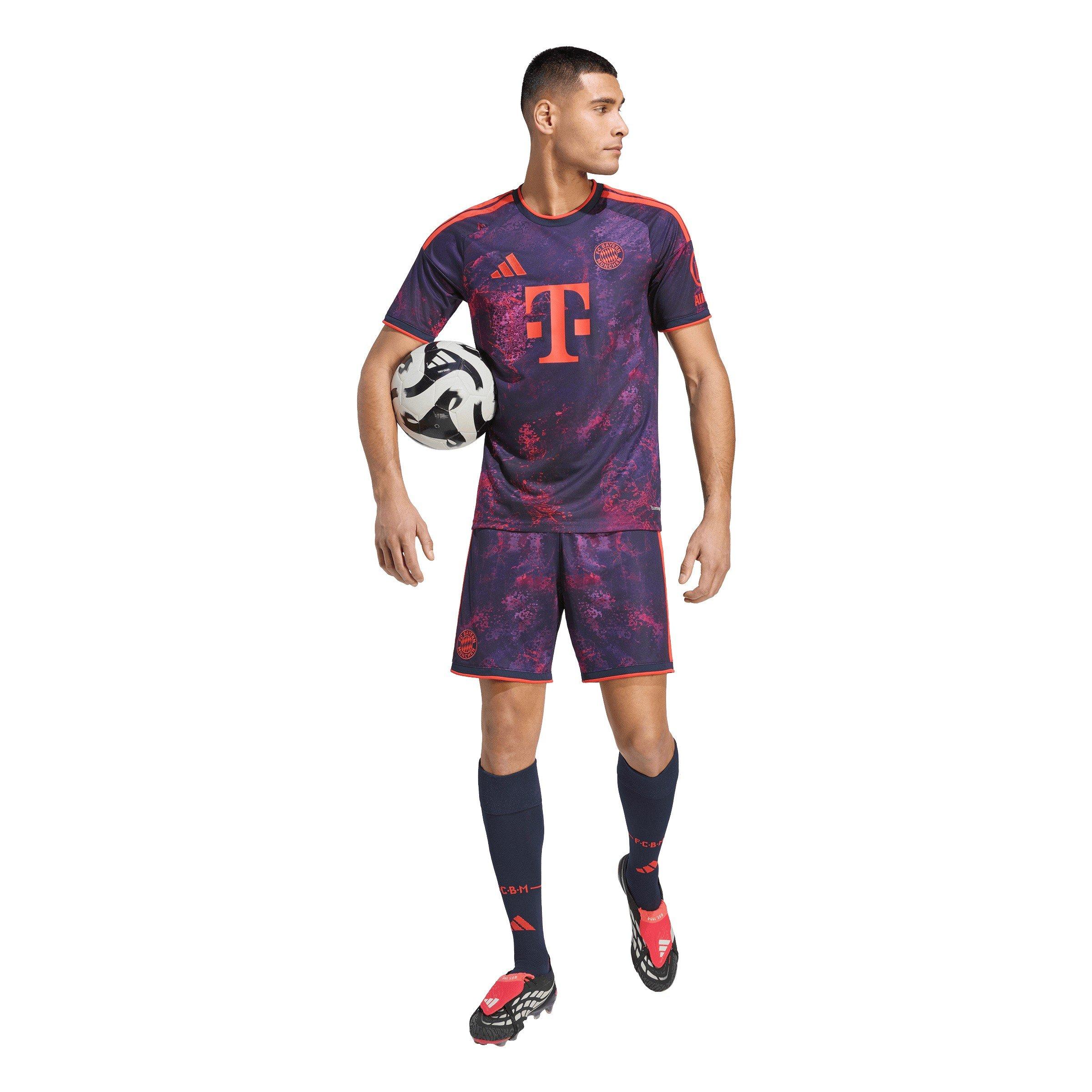 Marineblauw/Oranje - adidas - Bayern Munich Third Shirt 2026/27 Mens - 7