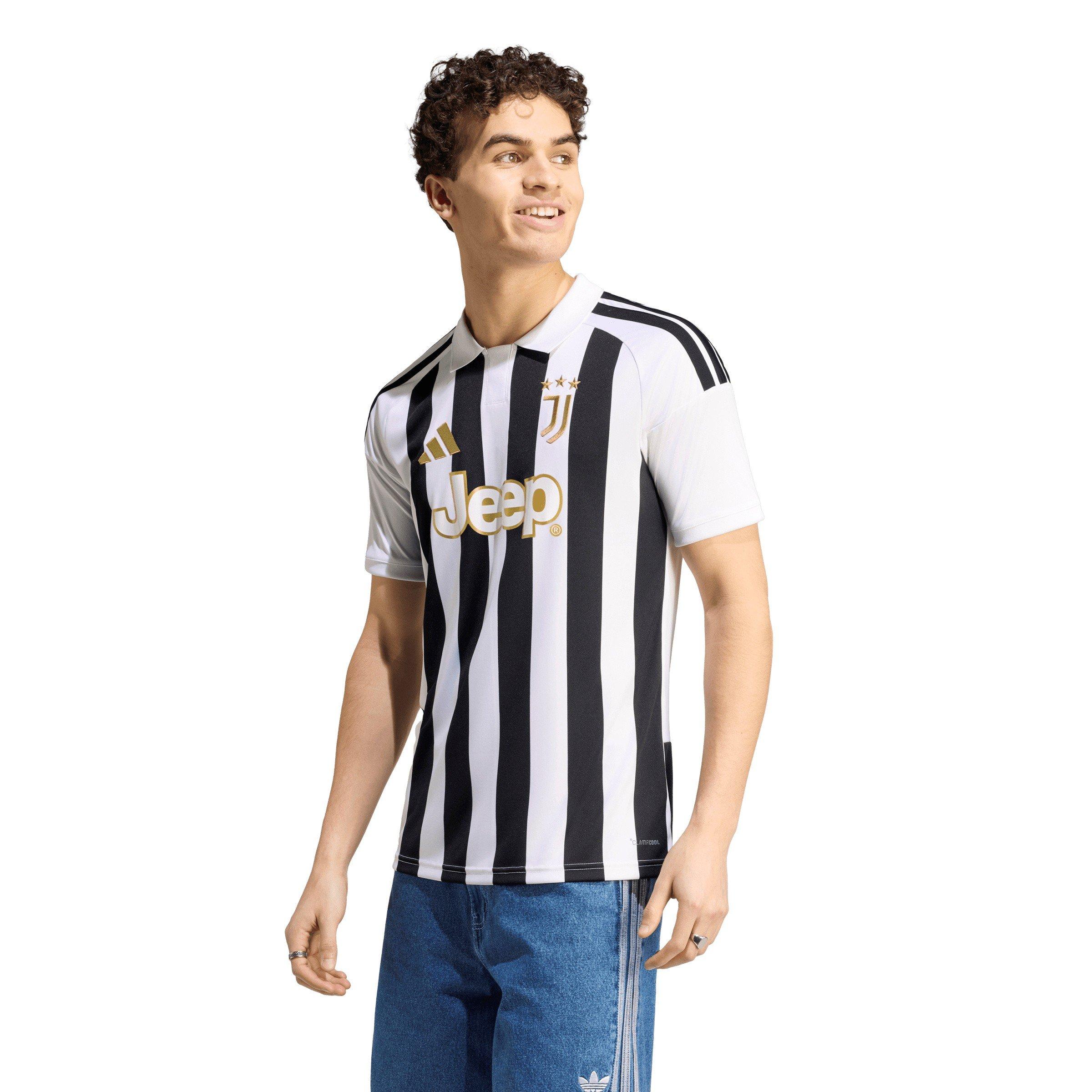 Hvid/Sort - adidas - Mens Juventus Home Football Shirt 2026 2027 - 3
