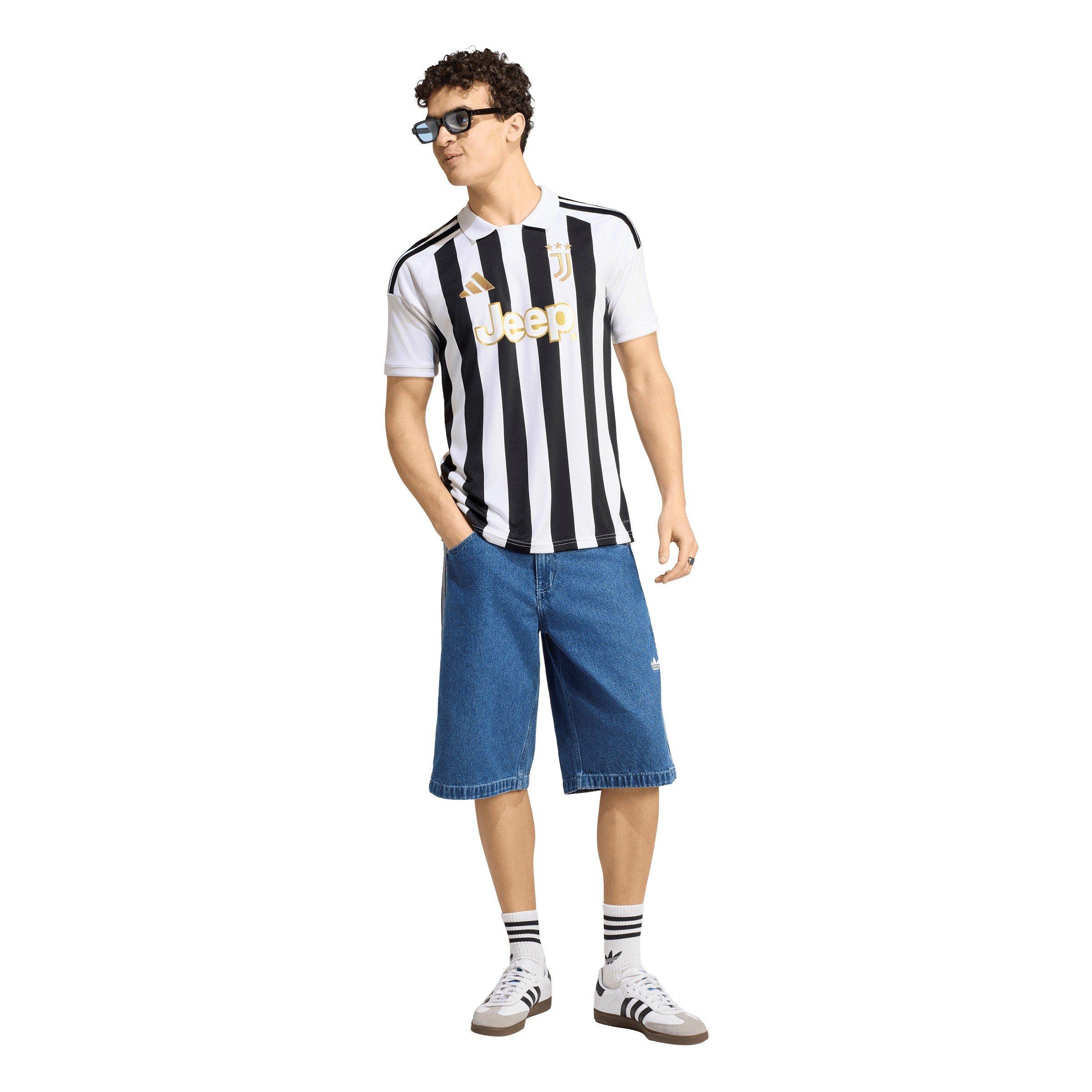 Hvid/Sort - adidas - Mens Juventus Home Football Shirt 2026 2027 - 7