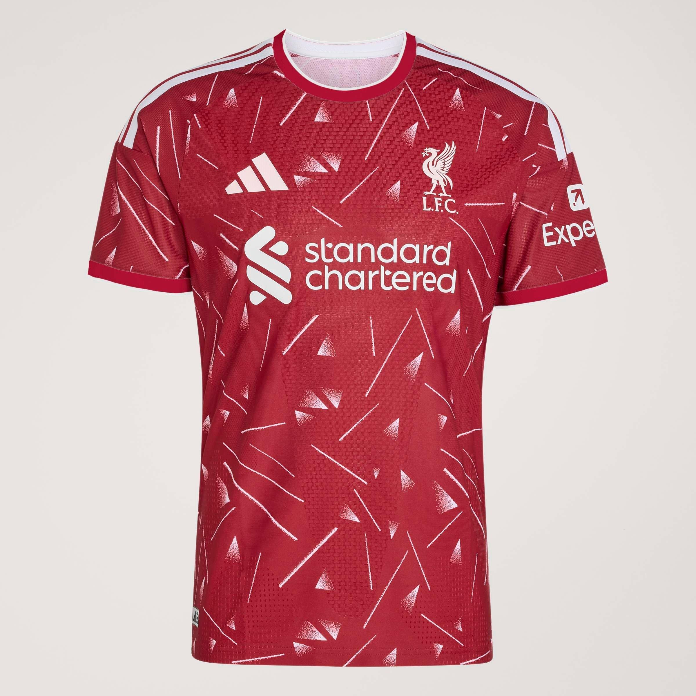 Rot/Weiß - adidas - Liverpool 2026 2027 Authentic Home Shirt Mens - 12