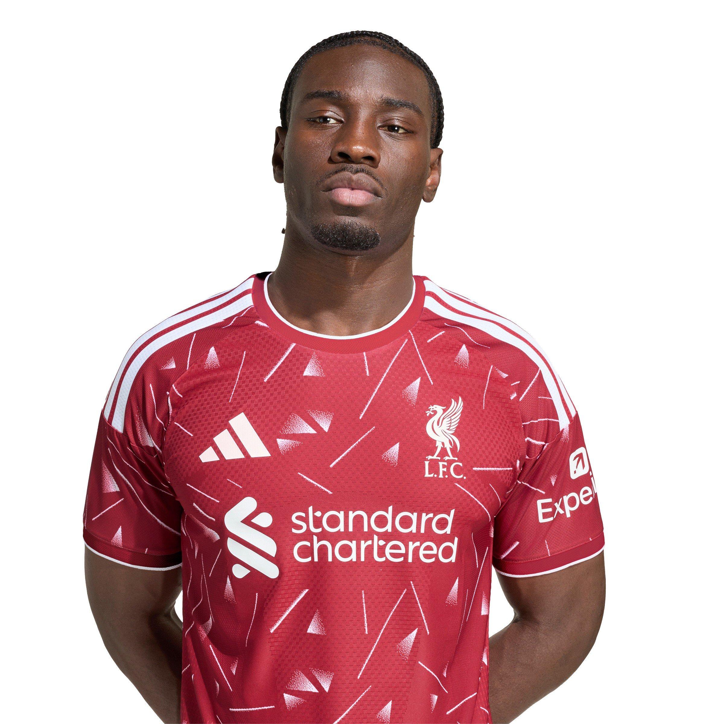 Rot/Weiß - adidas - Liverpool 2026 2027 Authentic Home Shirt Mens - 5