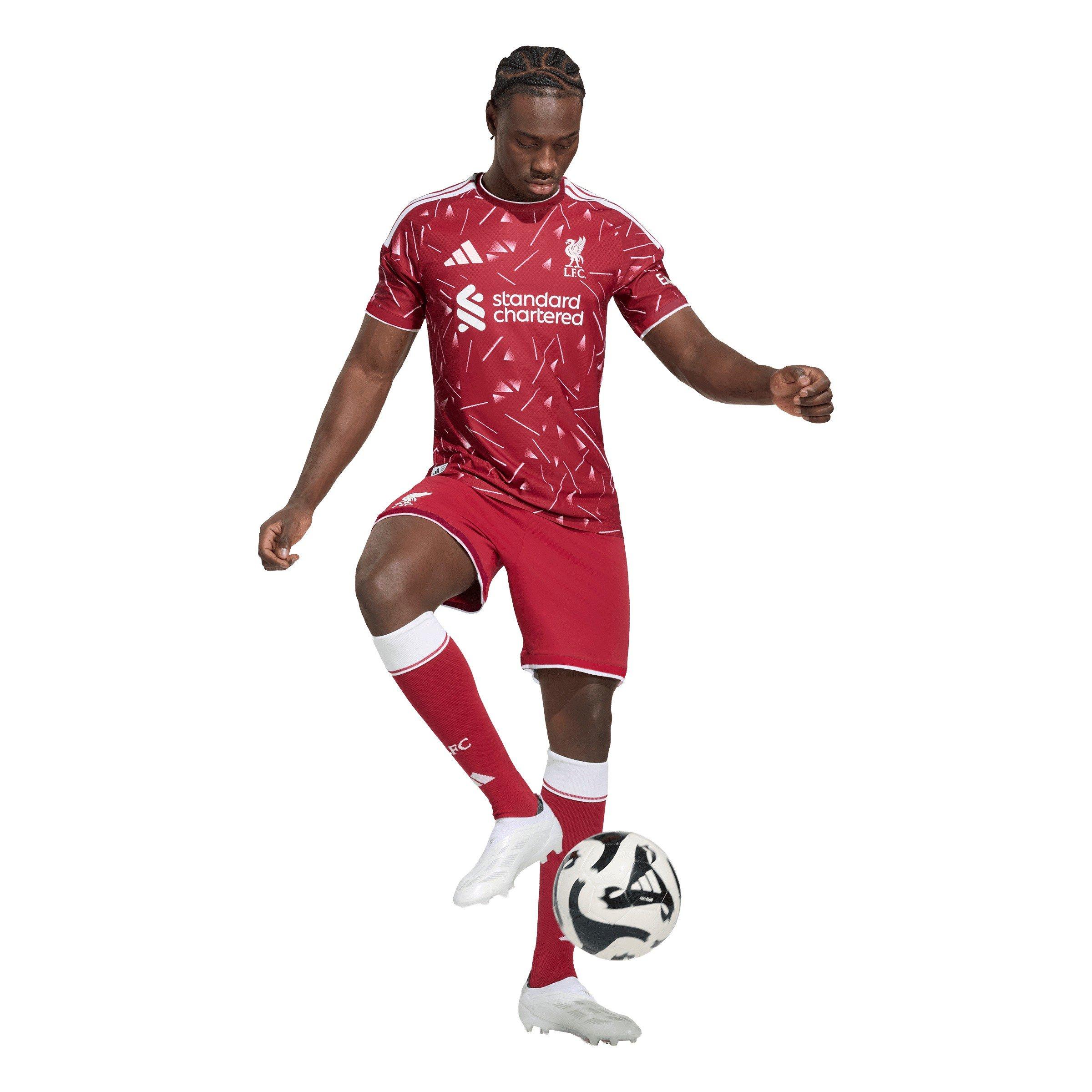 Rot/Weiß - adidas - Liverpool 2026 2027 Authentic Home Shirt Mens - 7