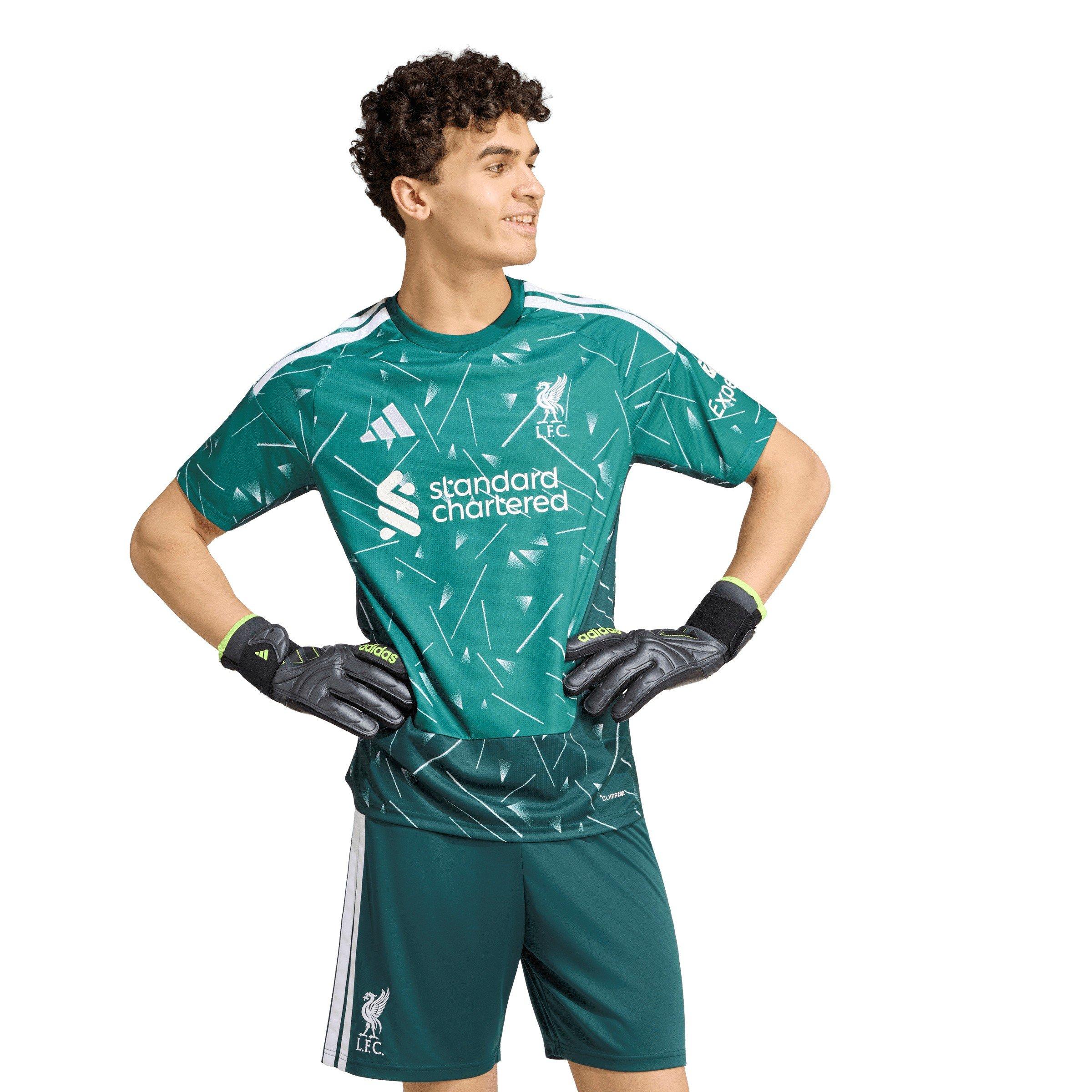 Vert/Blanc - adidas - Liverpool Home Goalkeeper Shirt 2026/27 Mens - 3