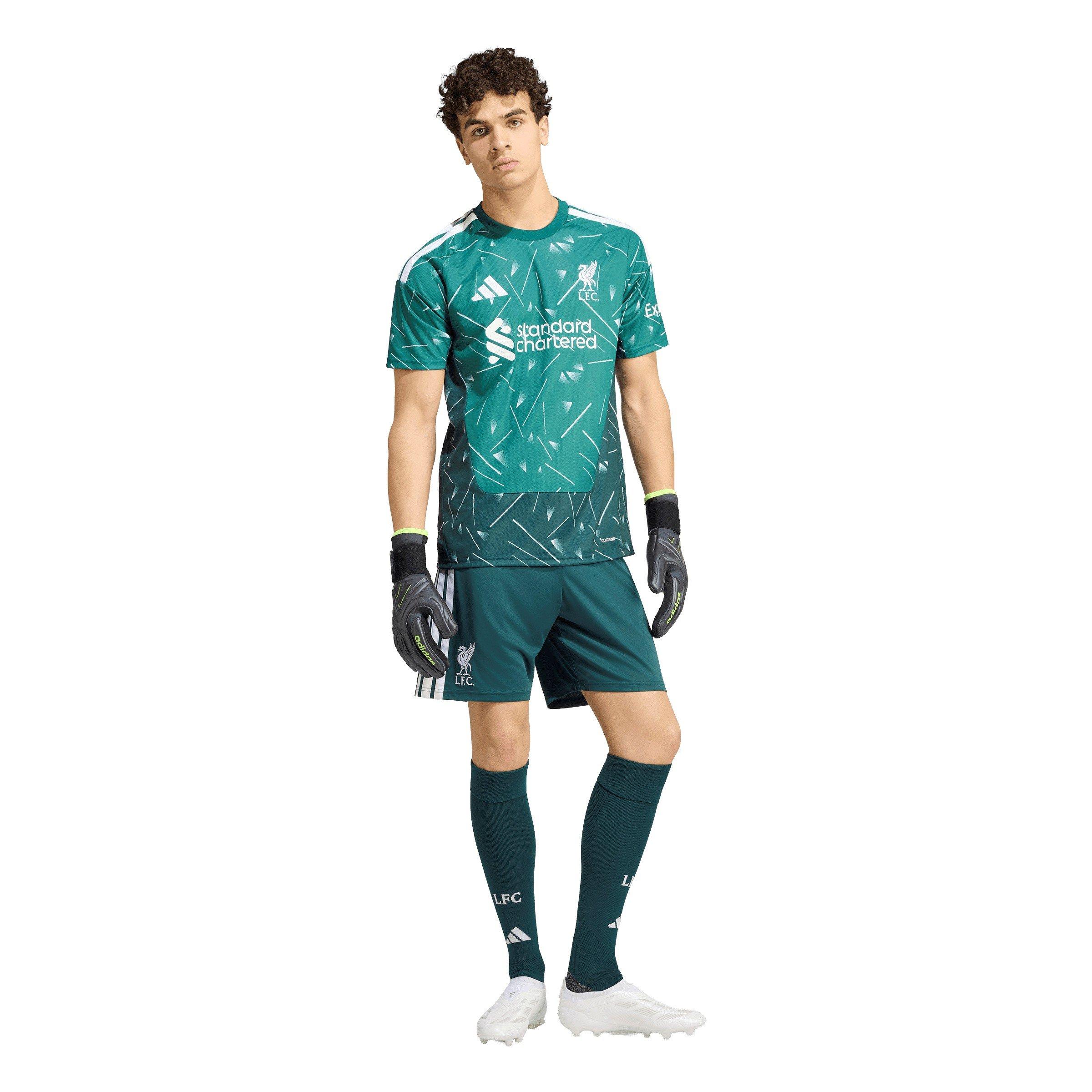 Vert/Blanc - adidas - Liverpool Home Goalkeeper Shirt 2026/27 Mens - 7