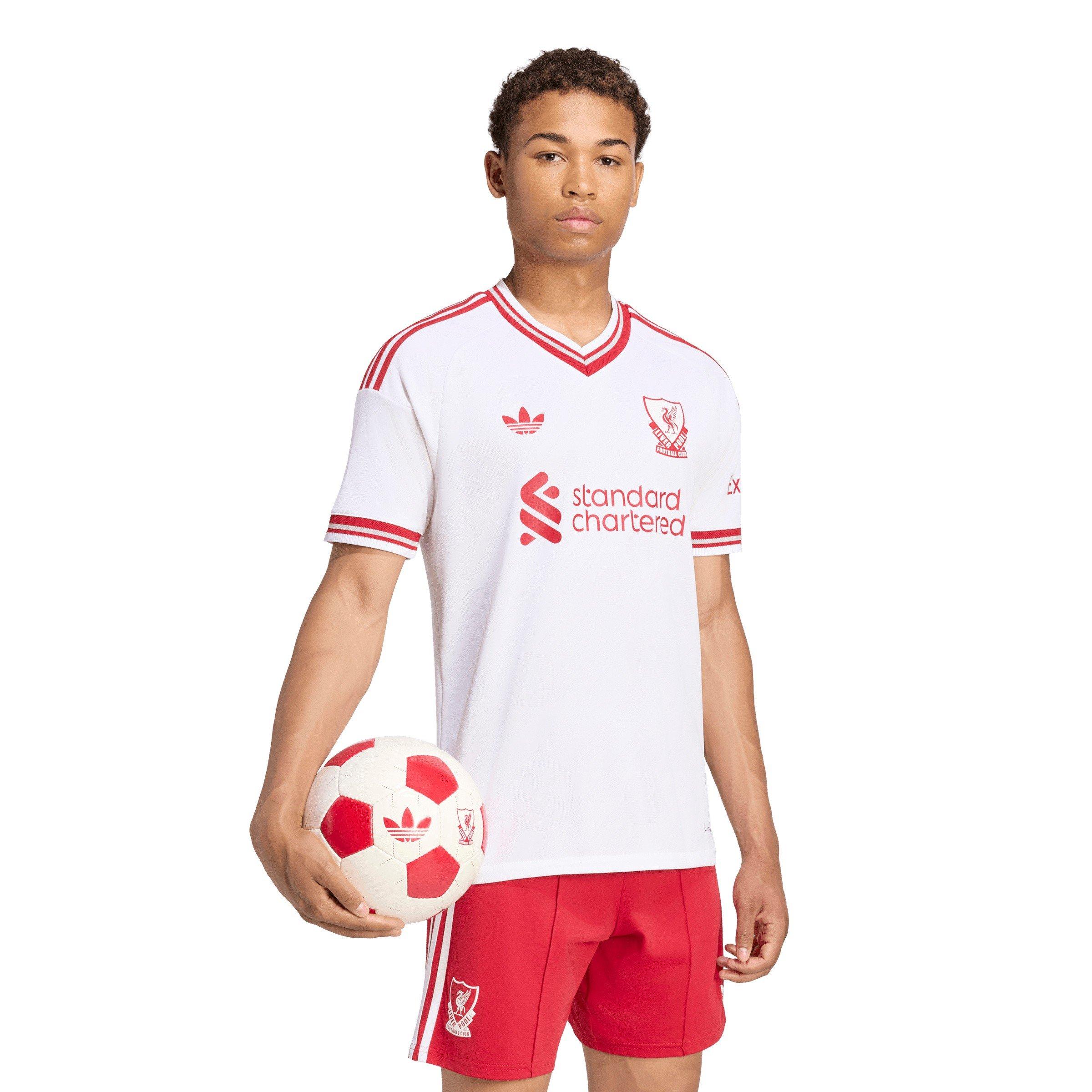 White/Red - adidas - Liverpool Authentic Away Shirt 2026/27 Mens - 3