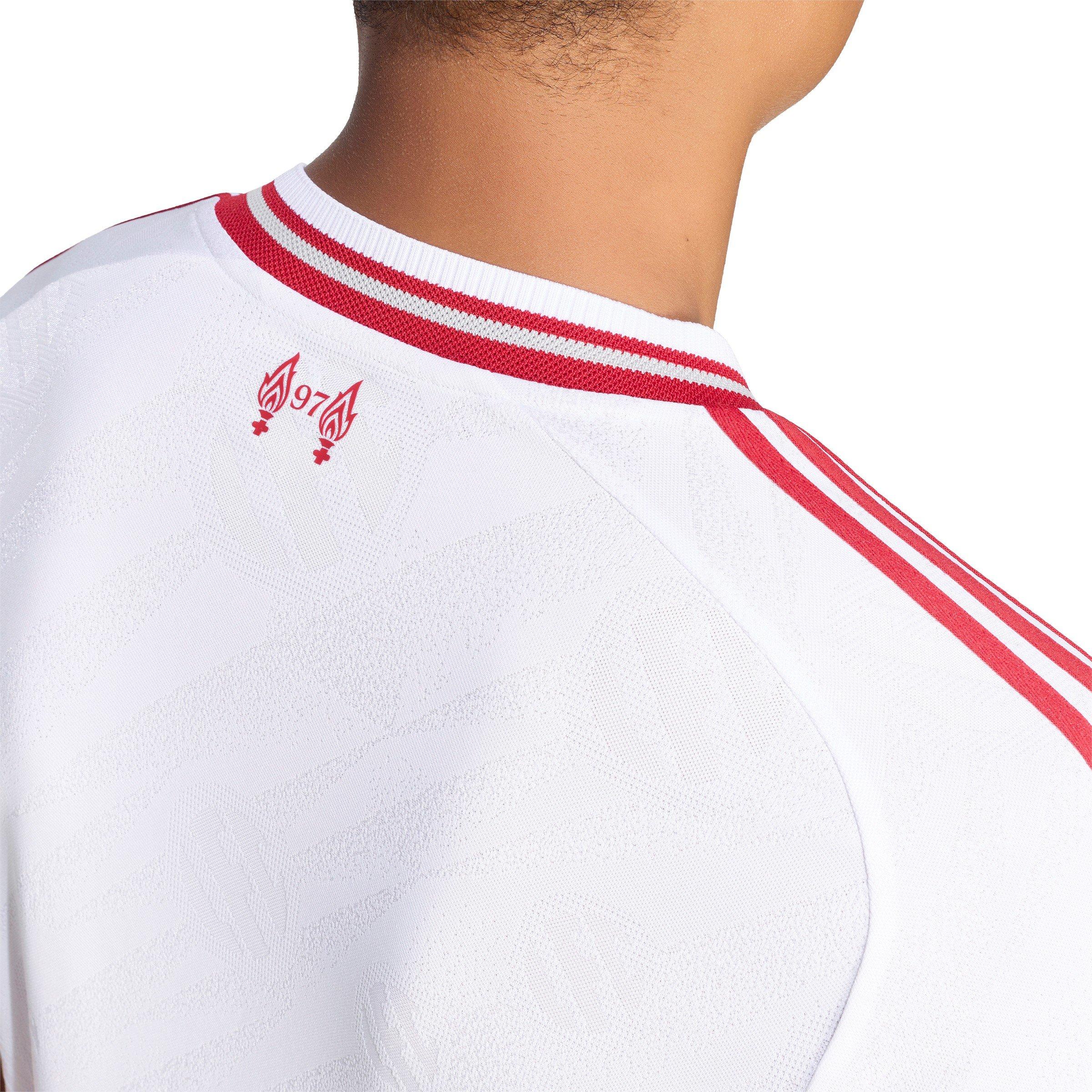 White/Red - adidas - Liverpool Authentic Away Shirt 2026/27 Mens - 6