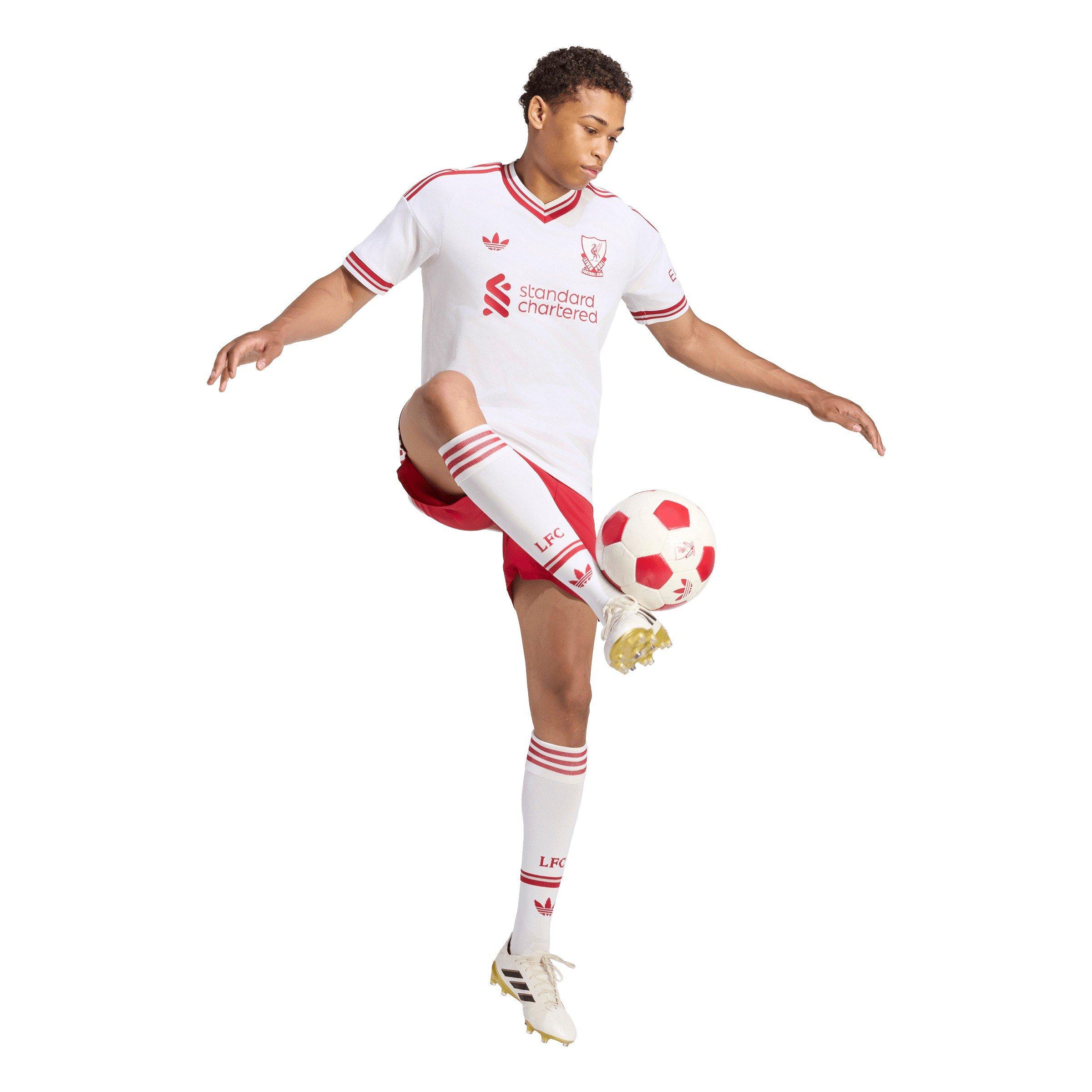 White/Red - adidas - Liverpool Authentic Away Shirt 2026/27 Mens - 7