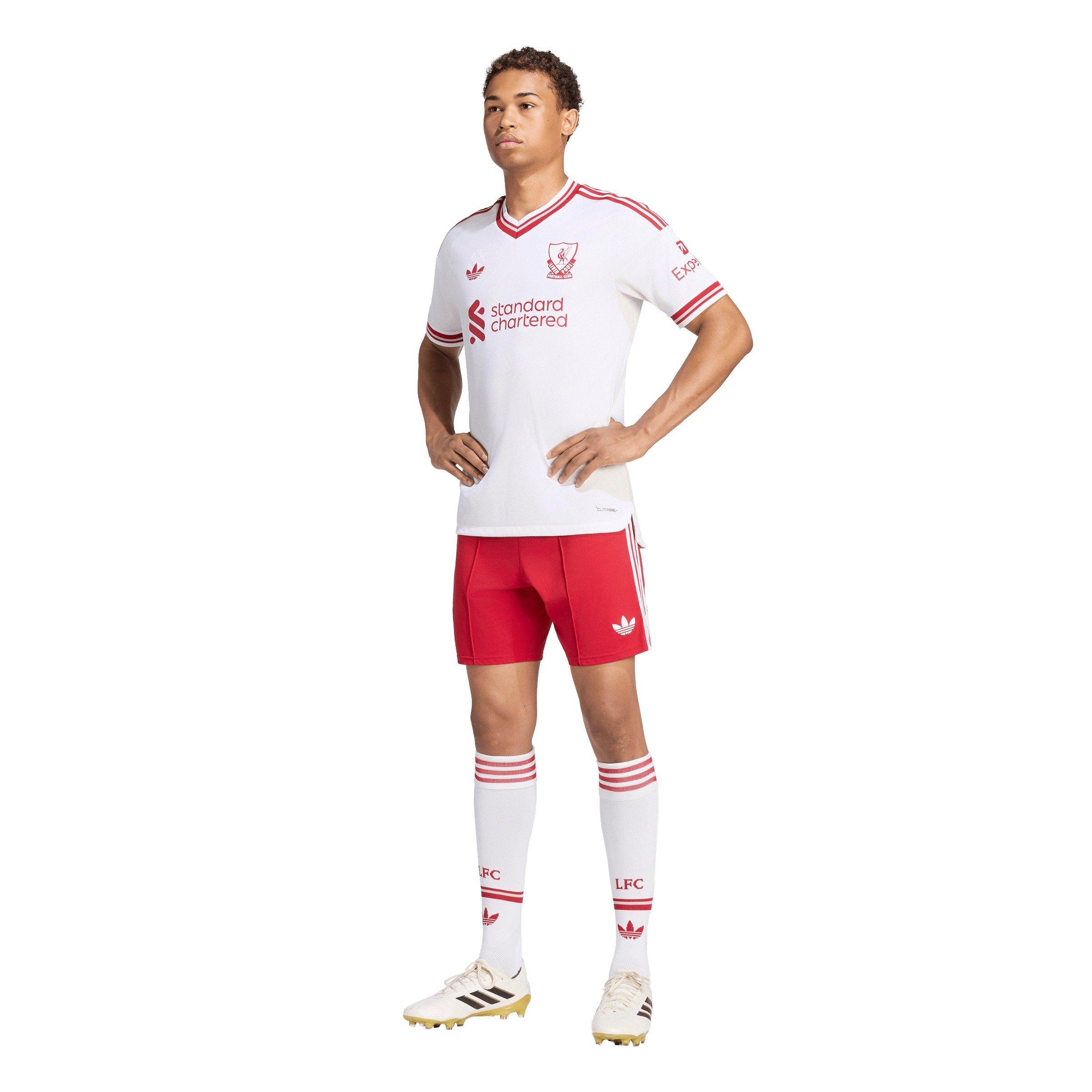White/Red - adidas - Liverpool Authentic Away Shirt 2026/27 Mens - 8