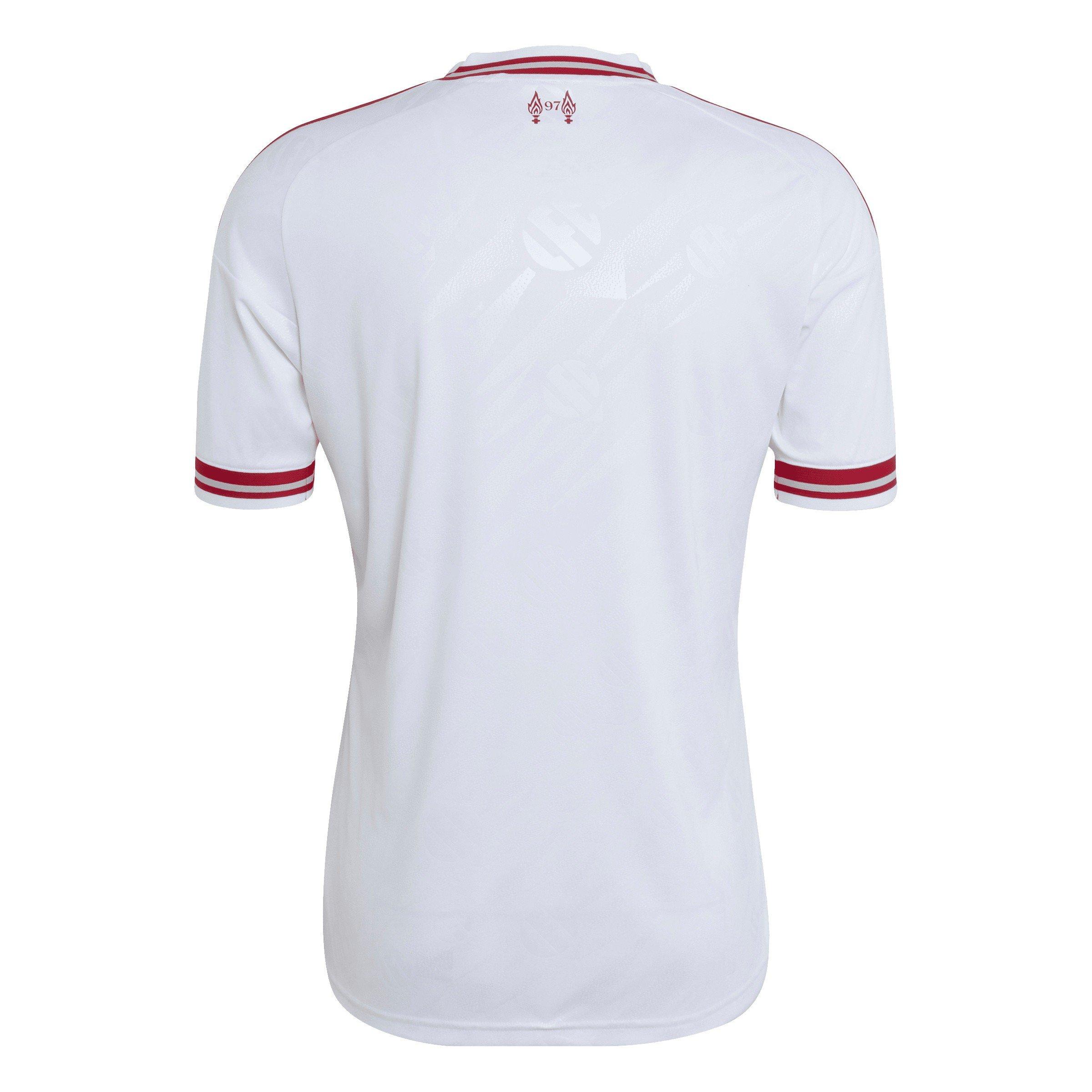 Hvid/Rød - adidas - Men's Liverpool Away 26/27 Short-Sleeve Football Shirt - 2