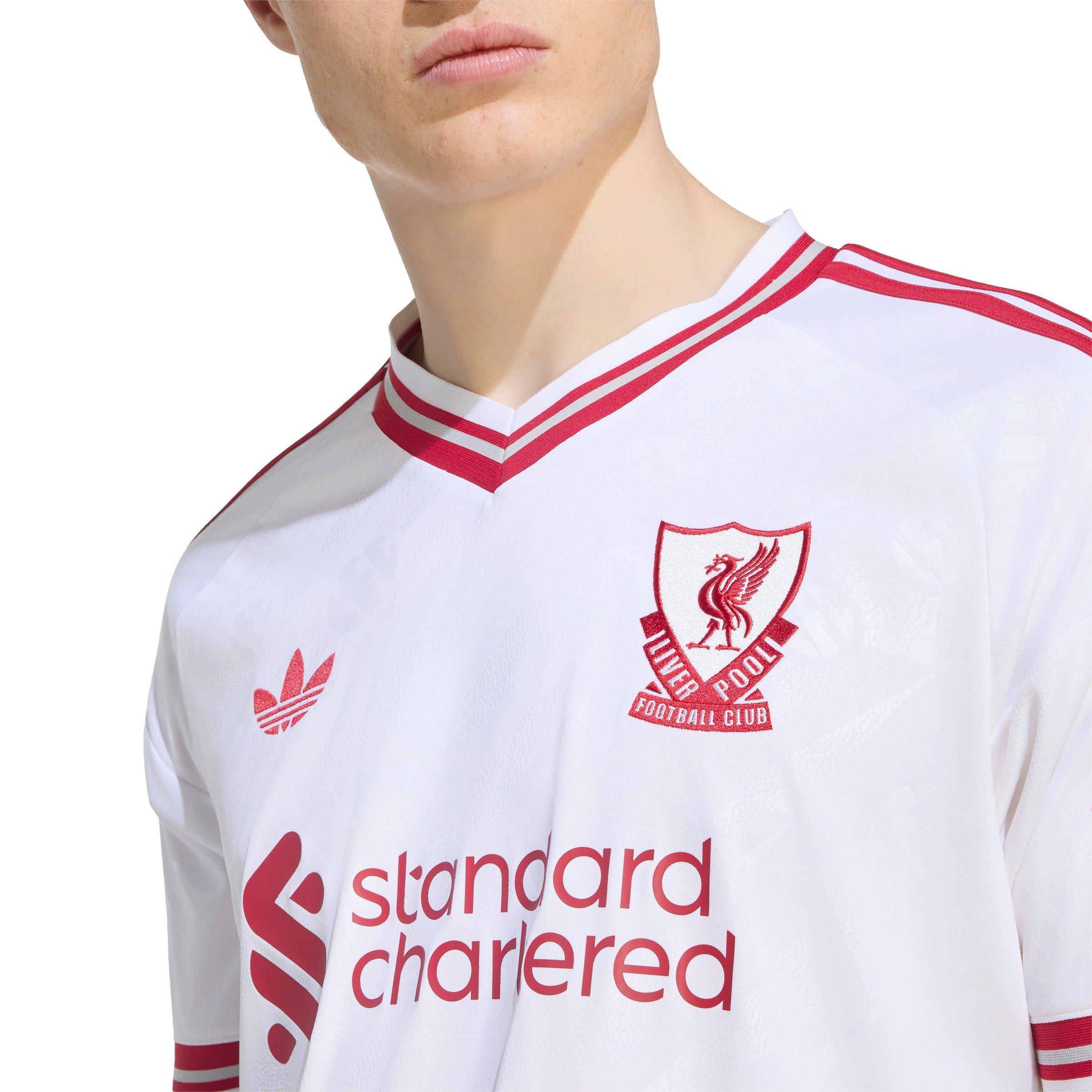 Hvid/Rød - adidas - Men's Liverpool Away 26/27 Short-Sleeve Football Shirt - 5
