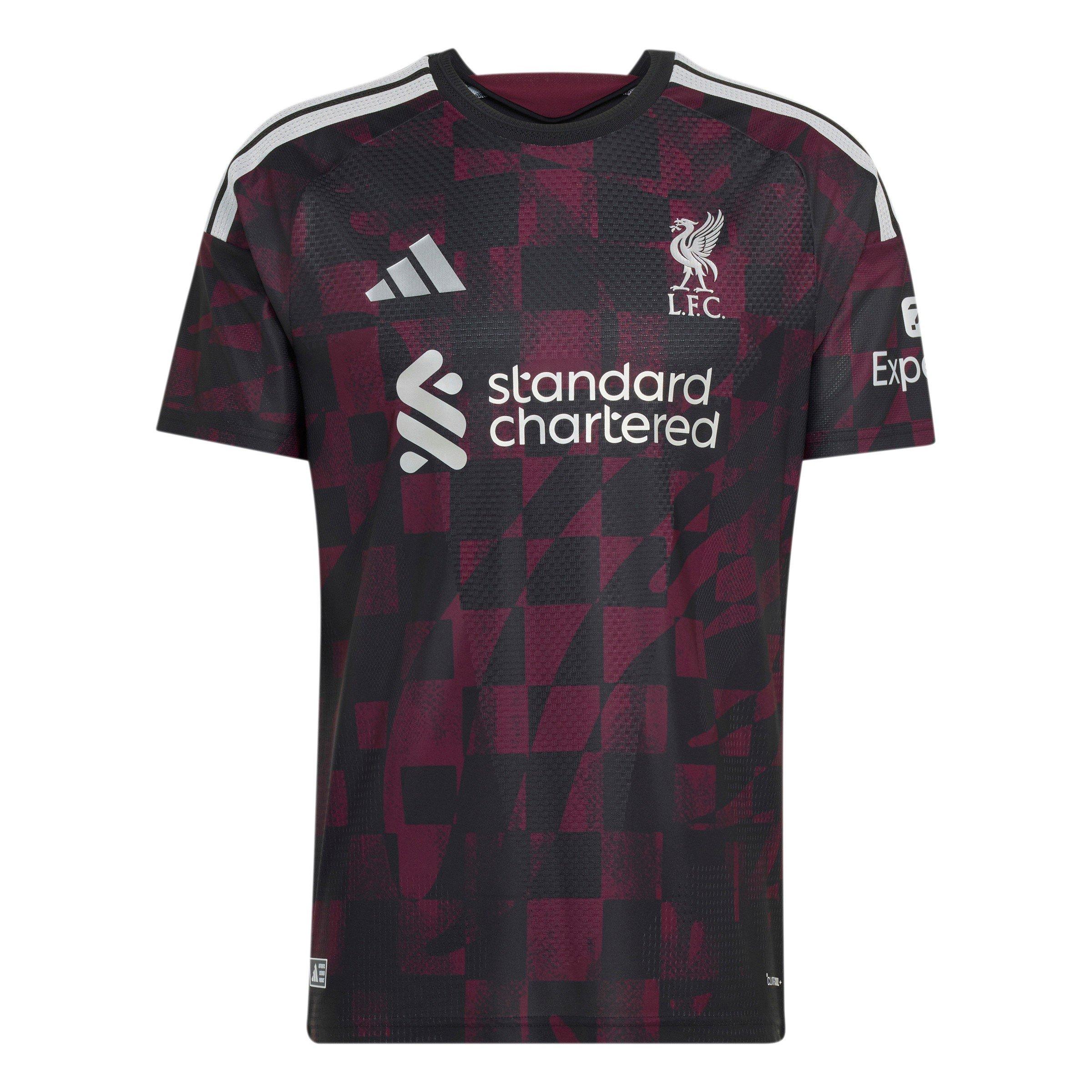 Black/Silver - adidas - Liverpool Authentic Third Shirt 2026/27 Mens - 1