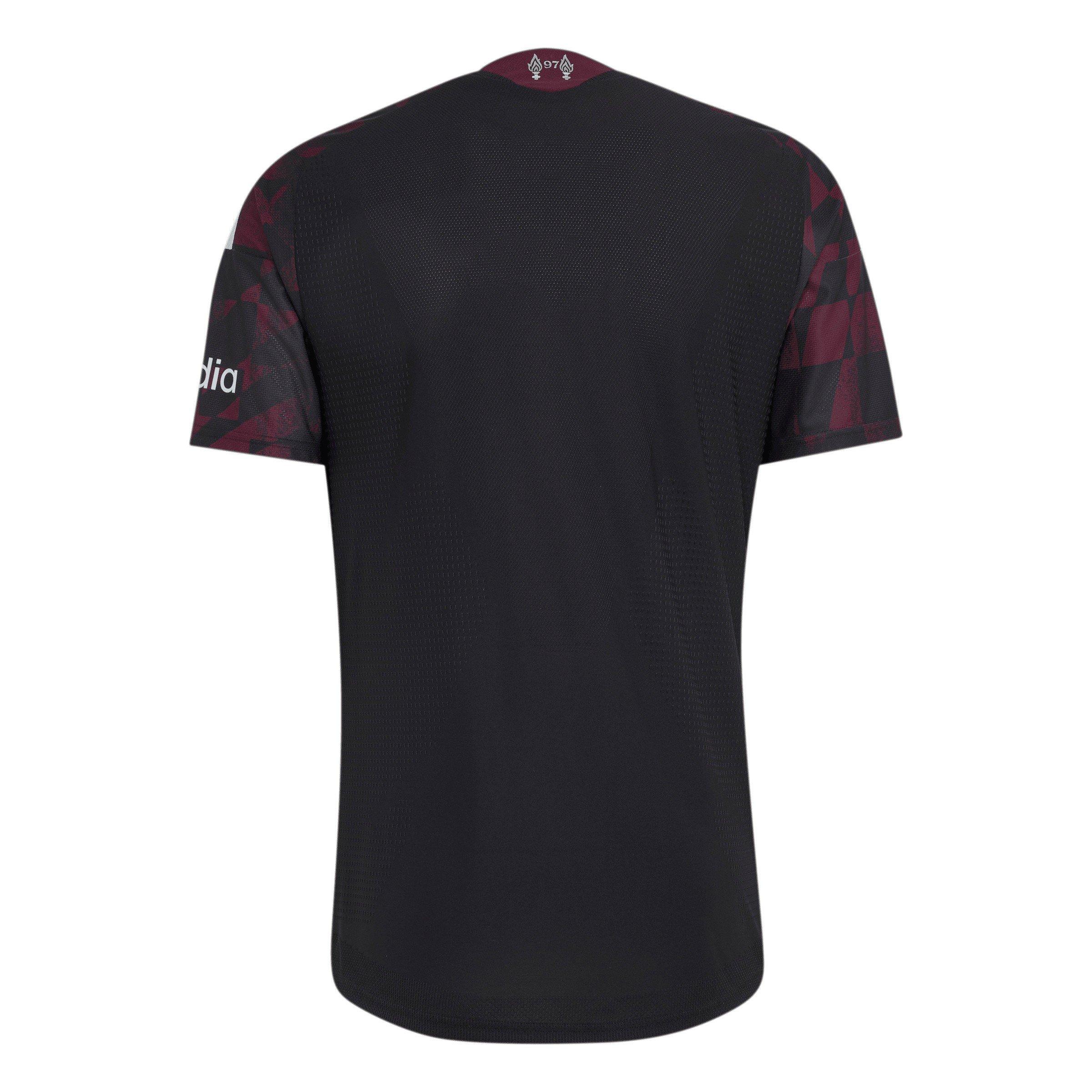 Black/Silver - adidas - Liverpool Authentic Third Shirt 2026/27 Mens - 2