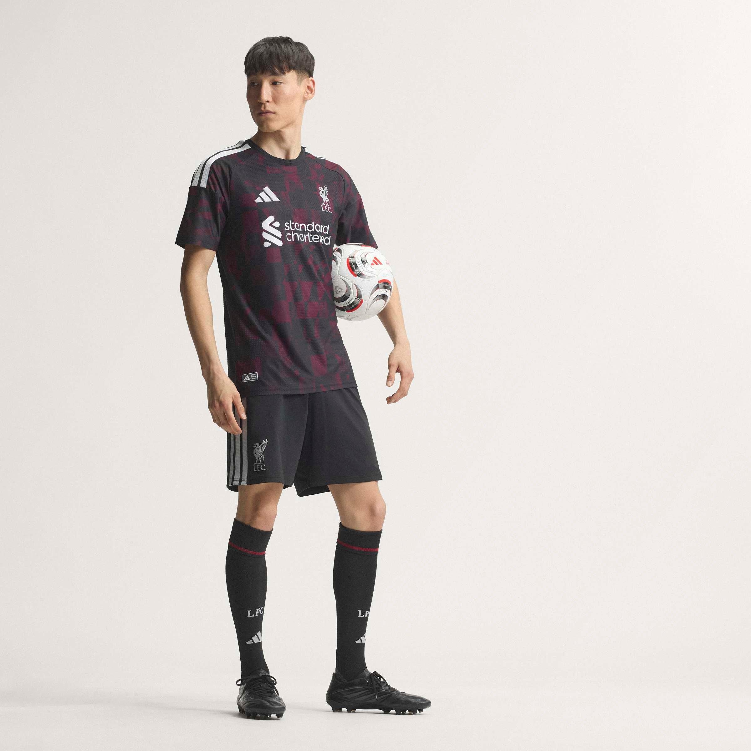 Black/Silver - adidas - Liverpool Authentic Third Shirt 2026/27 Mens - 13