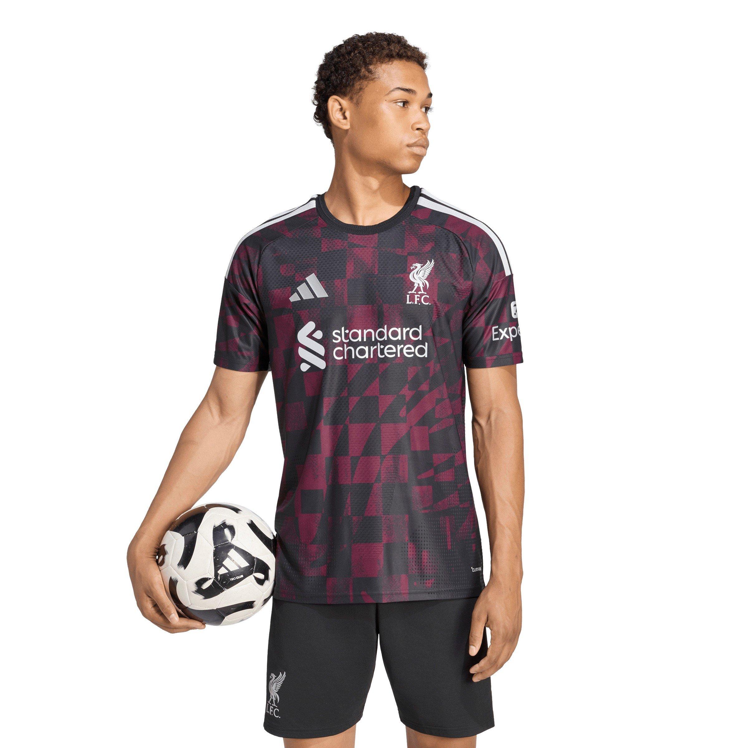 Black/Silver - adidas - Liverpool Authentic Third Shirt 2026/27 Mens - 3
