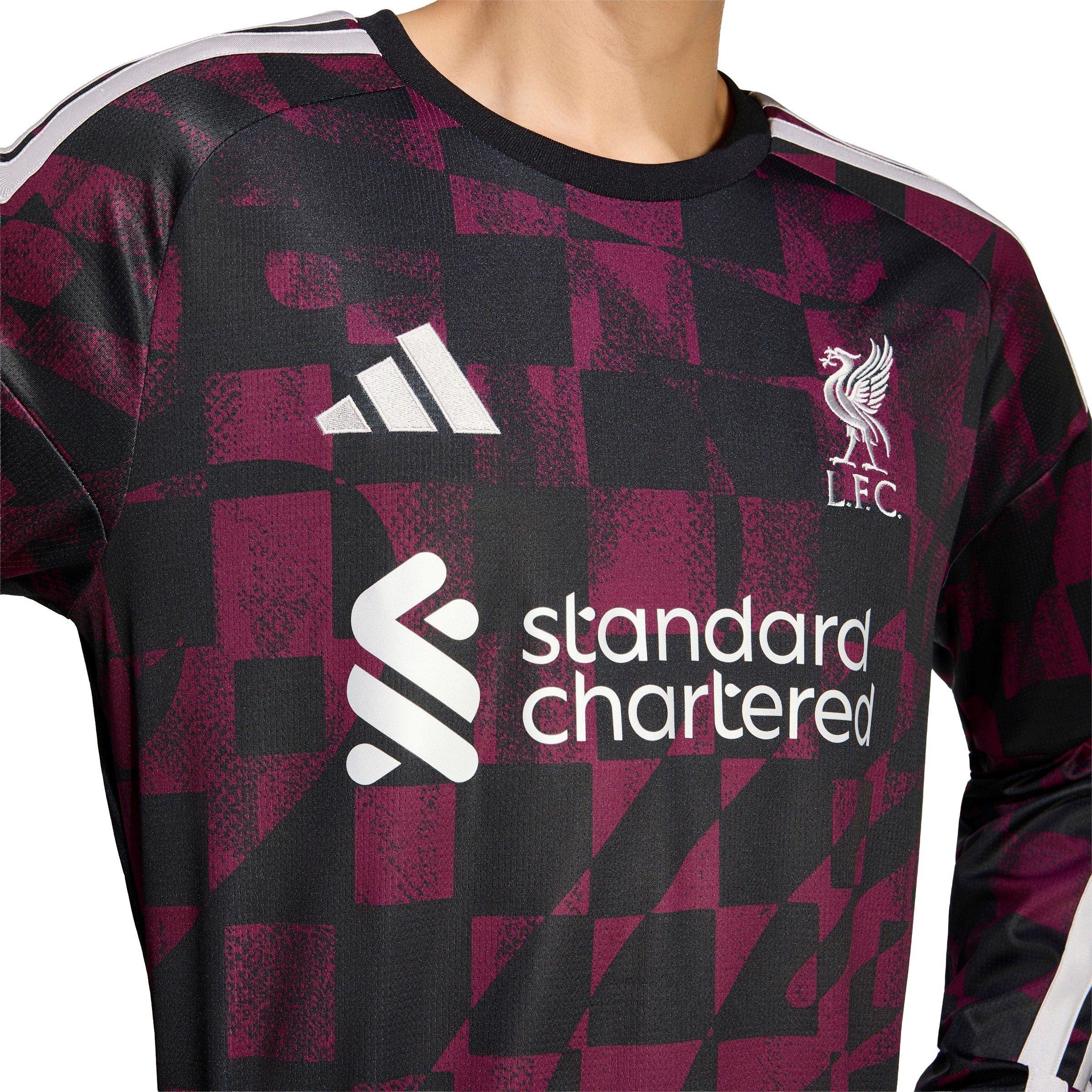Schwarz/Silber - adidas - Liverpool Third Long-Sleeved Shirt 2026/27 Mens - 5