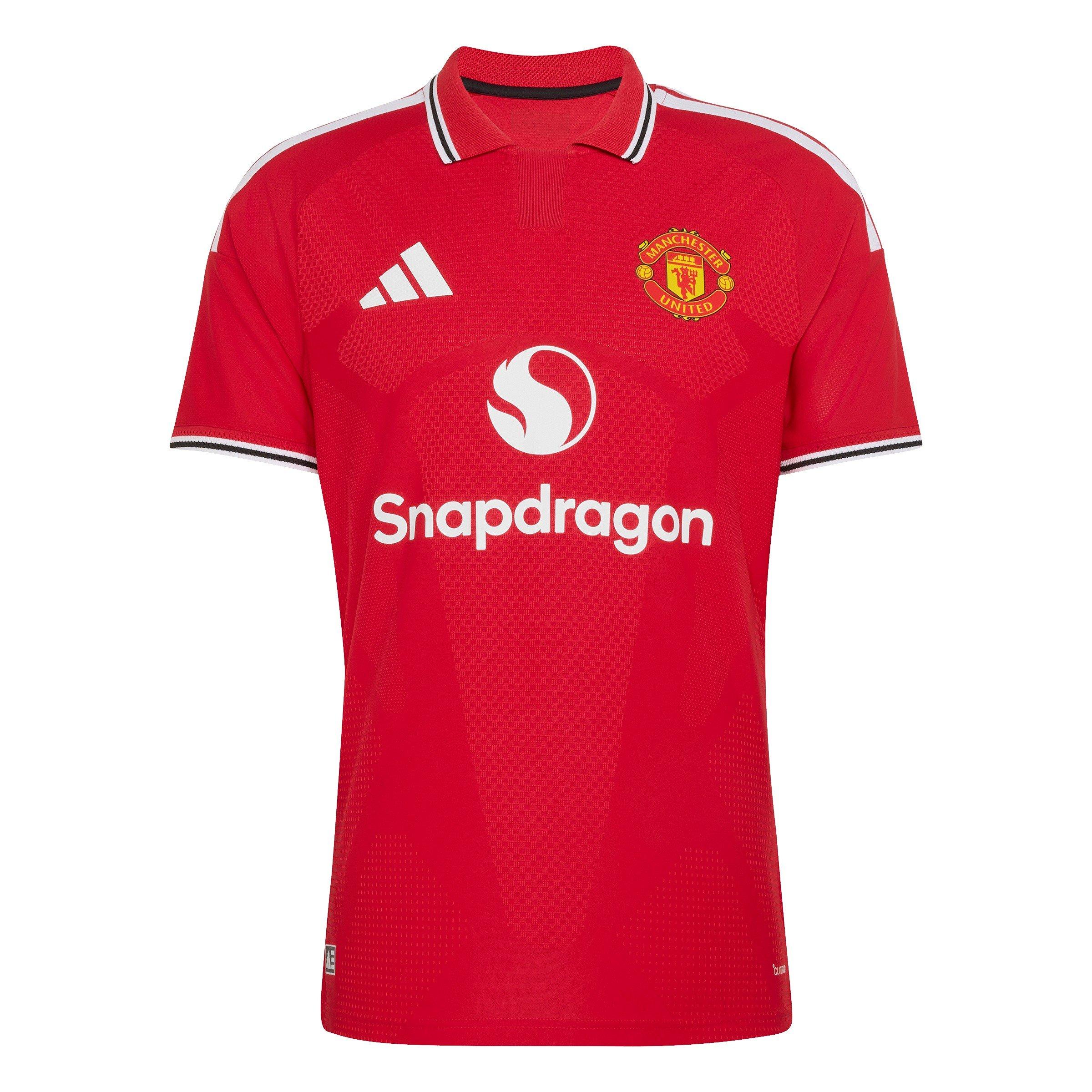 Rot/Weiß - adidas - Manchester United 2026 2027 Authentic Home Shirt Mens - 1