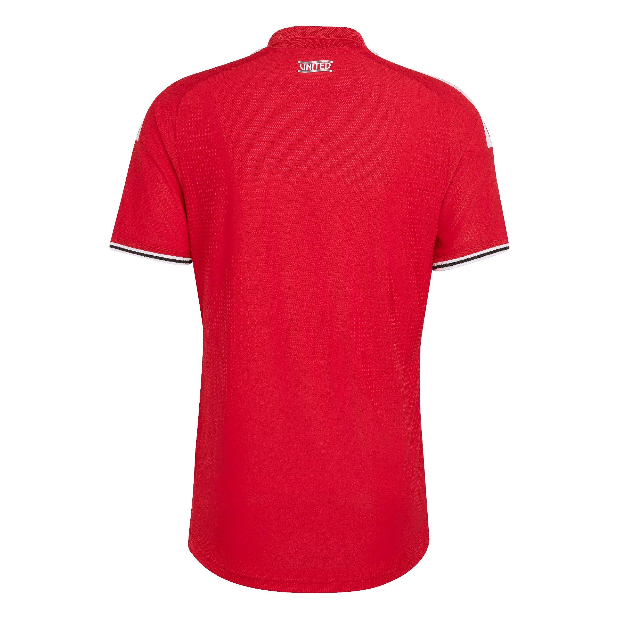 Rot/Weiß - adidas - Manchester United 2026 2027 Authentic Home Shirt Mens - 2