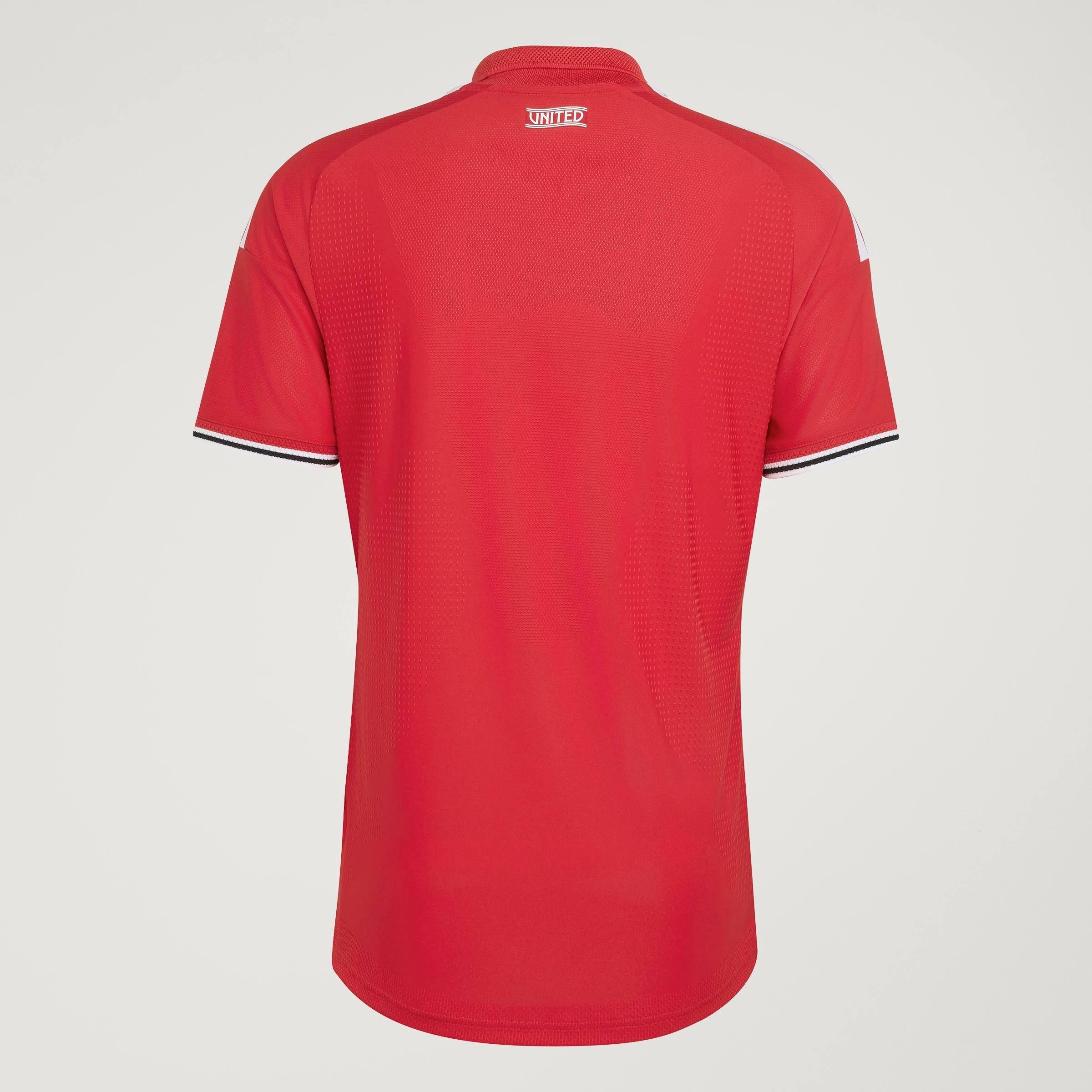 Rot/Weiß - adidas - Manchester United 2026 2027 Authentic Home Shirt Mens - 14