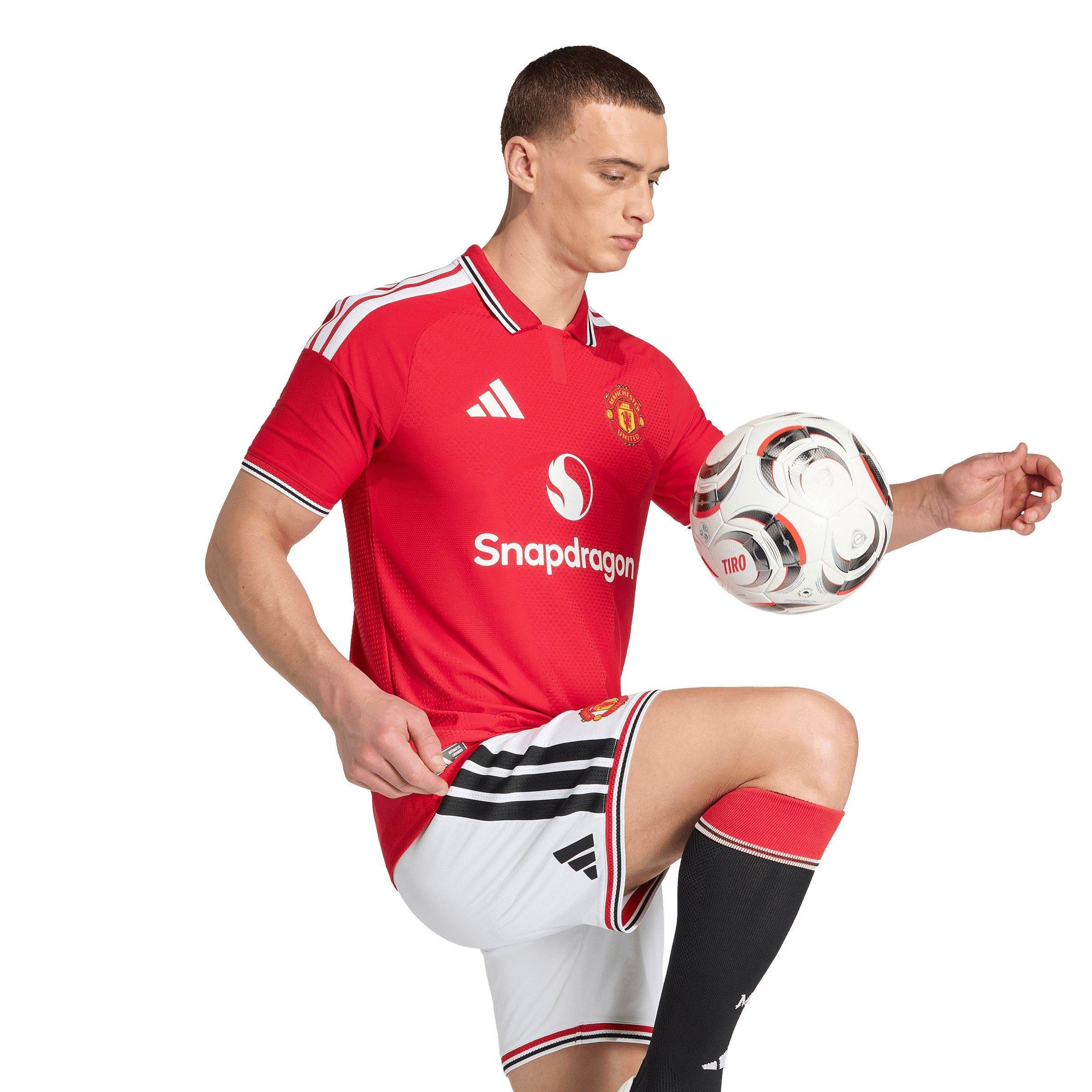 Rot/Weiß - adidas - Manchester United 2026 2027 Authentic Home Shirt Mens - 6