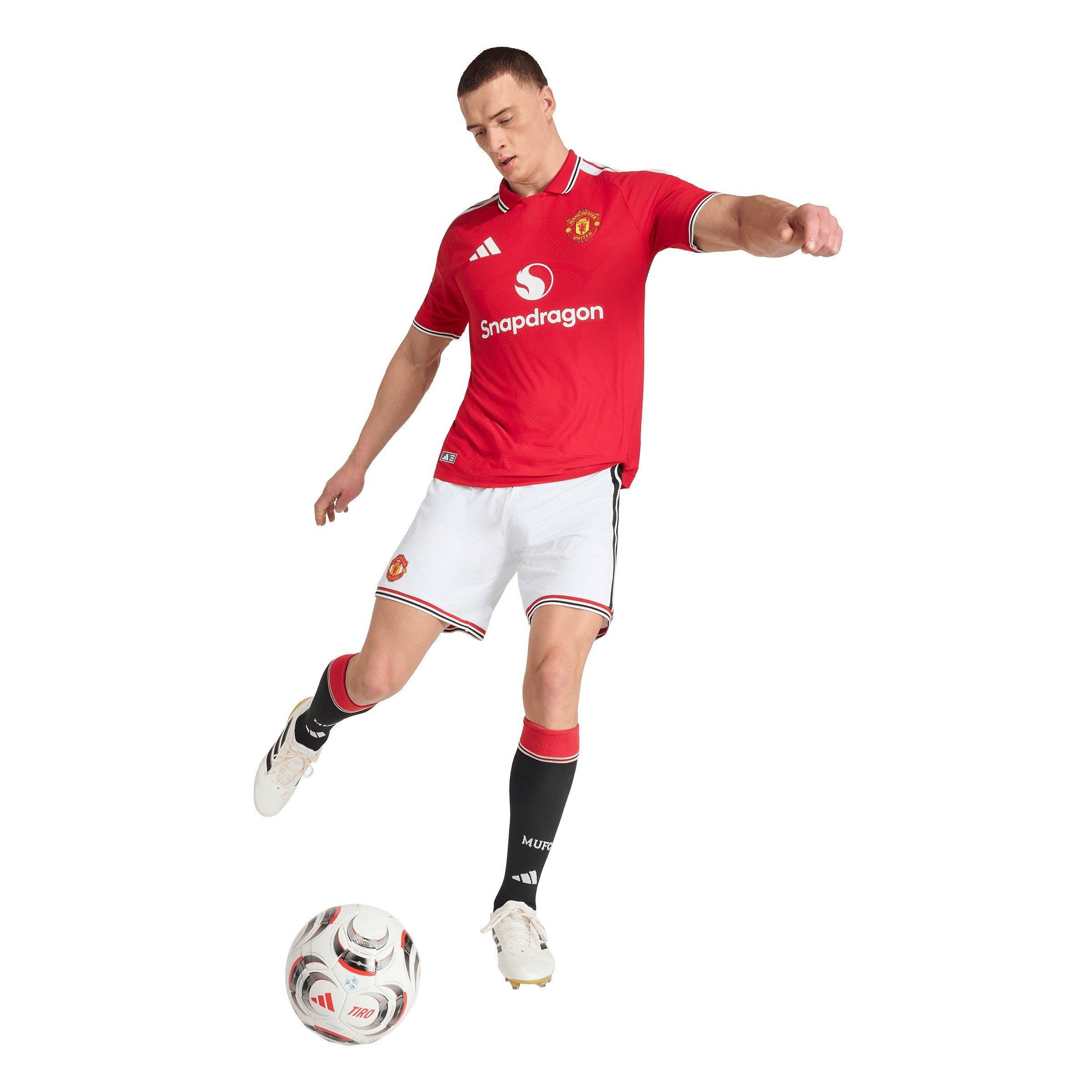 Rot/Weiß - adidas - Manchester United 2026 2027 Authentic Home Shirt Mens - 7