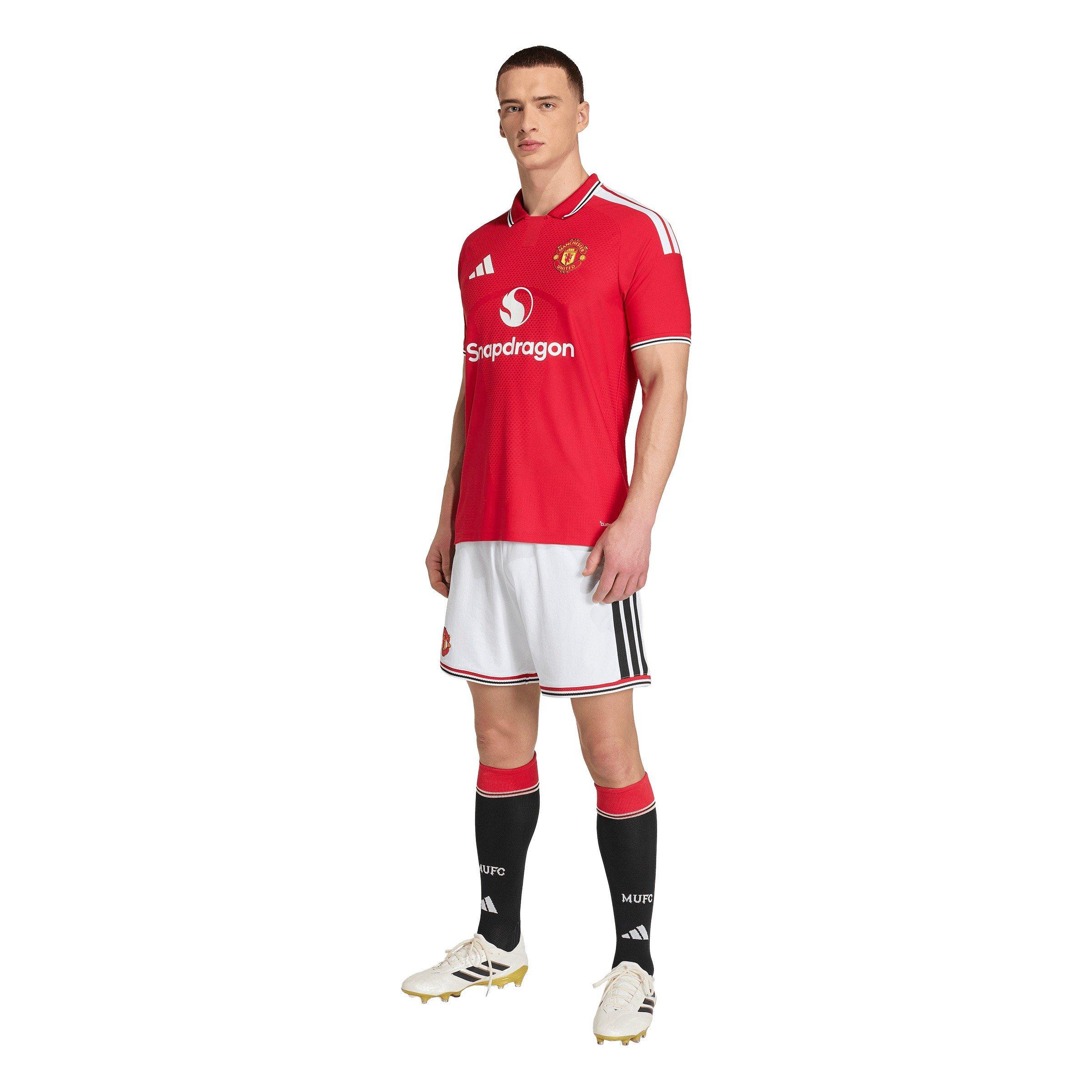 Rot/Weiß - adidas - Manchester United 2026 2027 Authentic Home Shirt Mens - 8