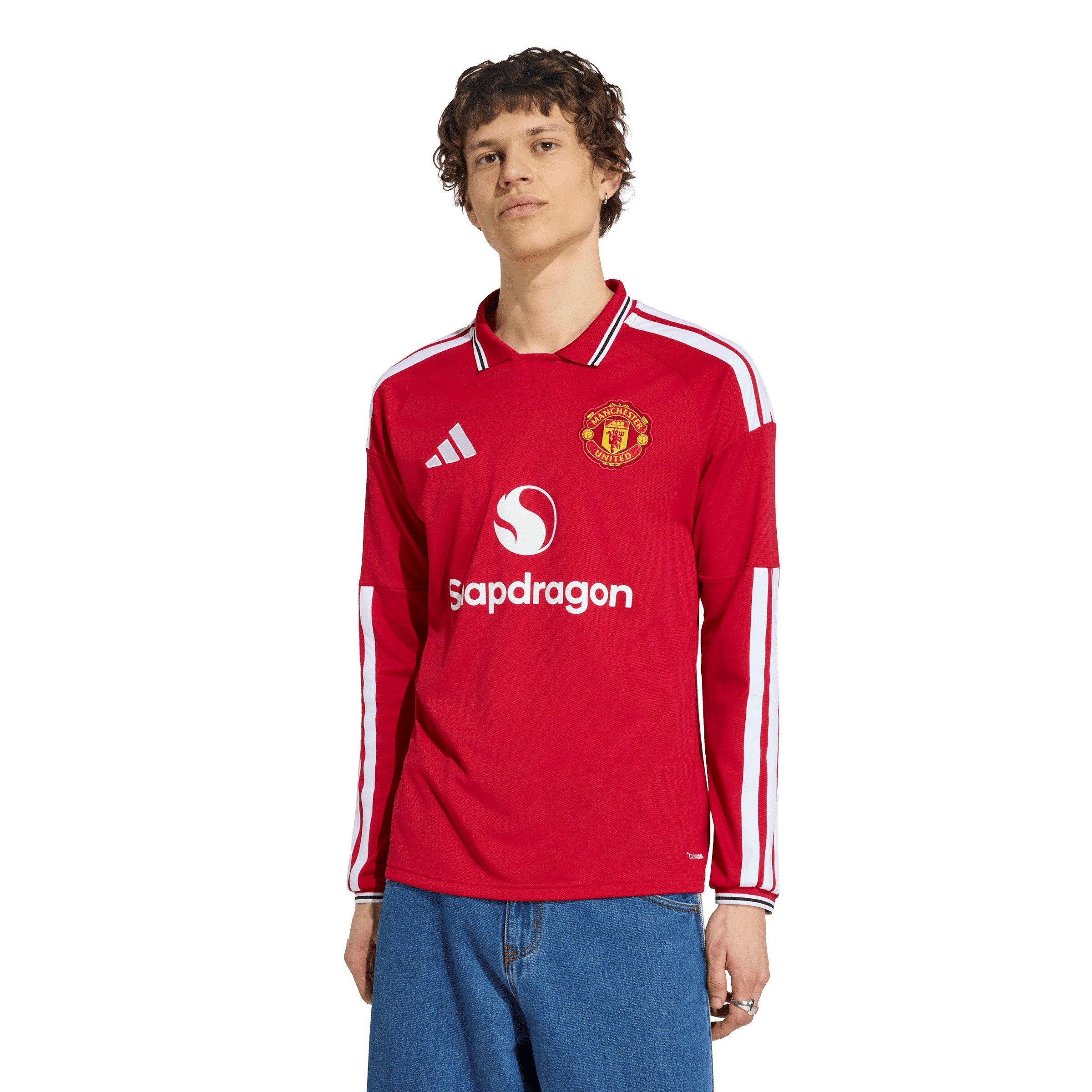 Rot/Weiß - adidas - Mens Manchester United 2026 2027 Home Football Shirt - 3