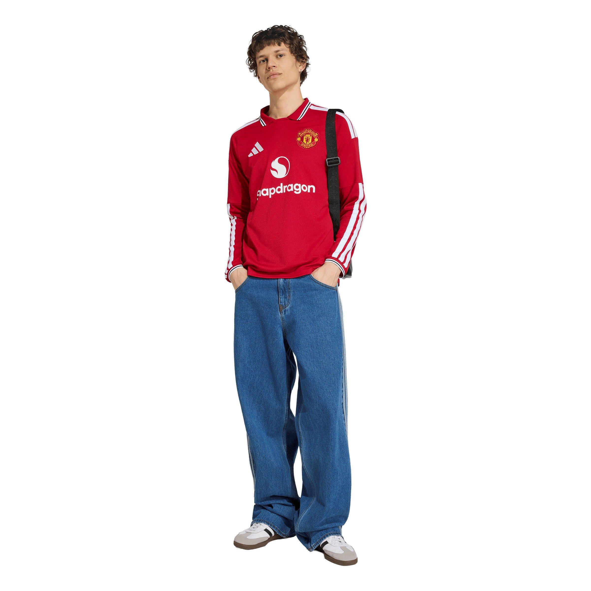 Rot/Weiß - adidas - Mens Manchester United 2026 2027 Home Football Shirt - 7