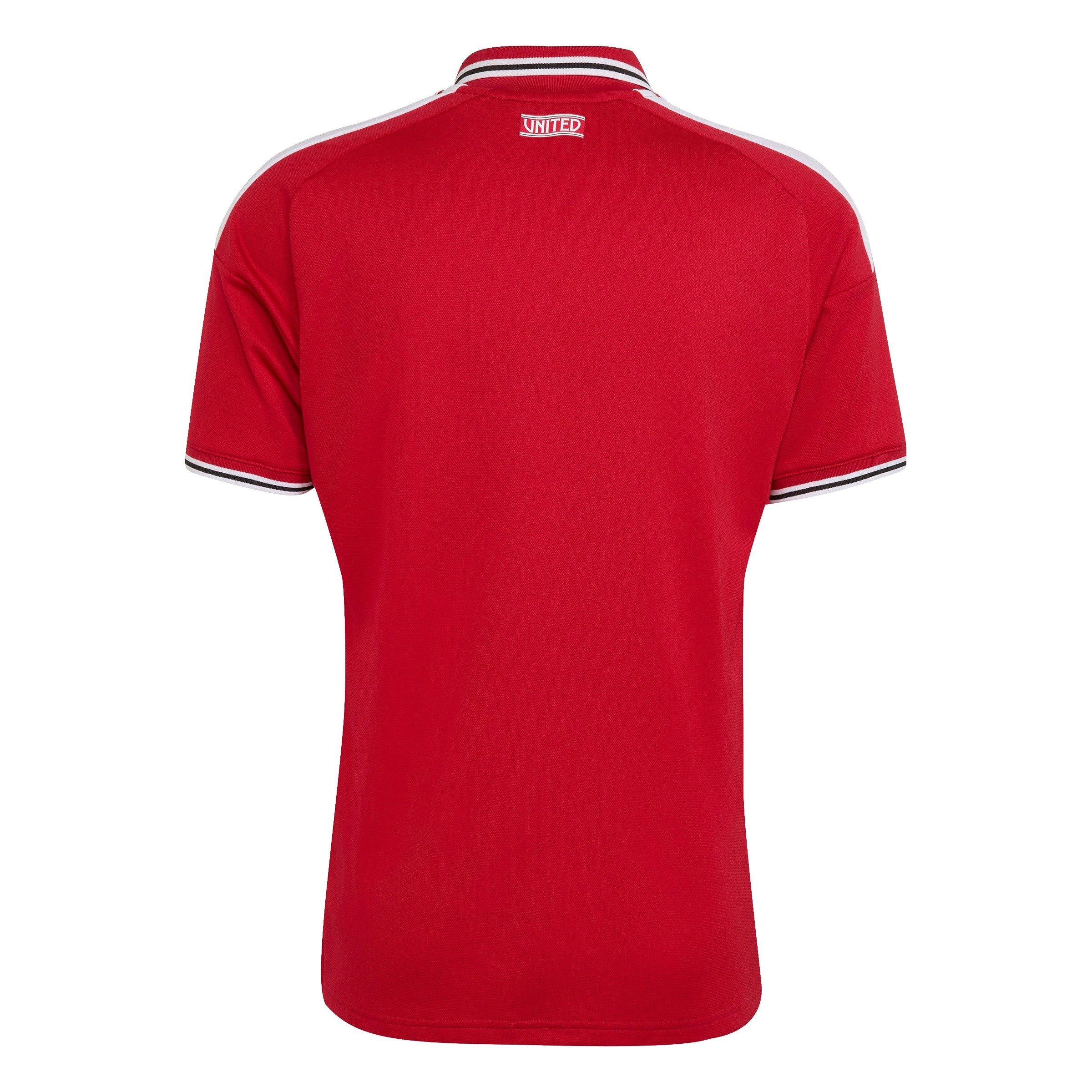 Rot/Weiß - adidas - Mens Manchester United Home Football Shirt 2026 2027 - 2