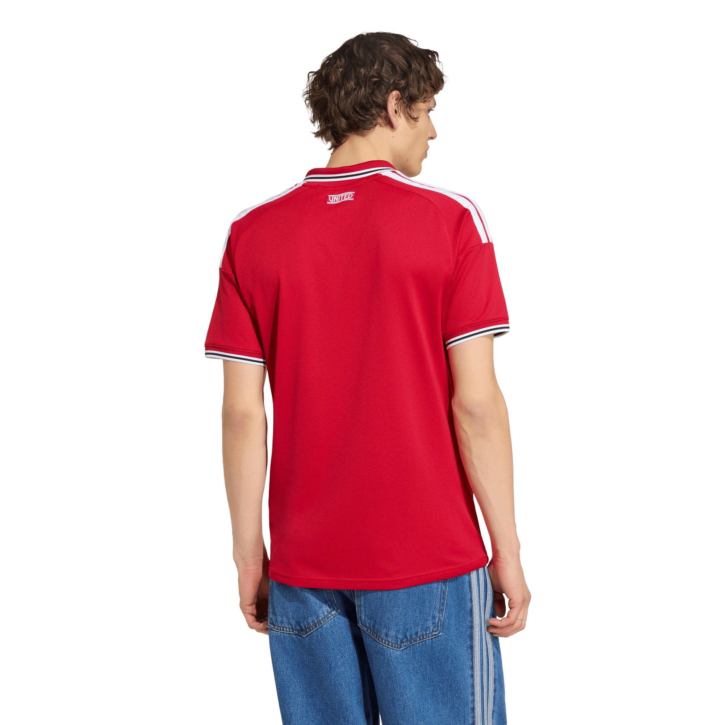 Rot/Weiß - adidas - Mens Manchester United Home Football Shirt 2026 2027 - 4