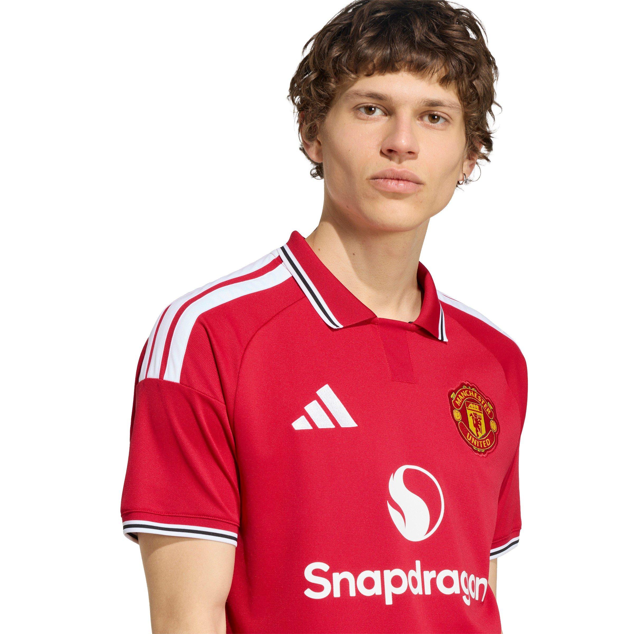 Rot/Weiß - adidas - Mens Manchester United Home Football Shirt 2026 2027 - 5