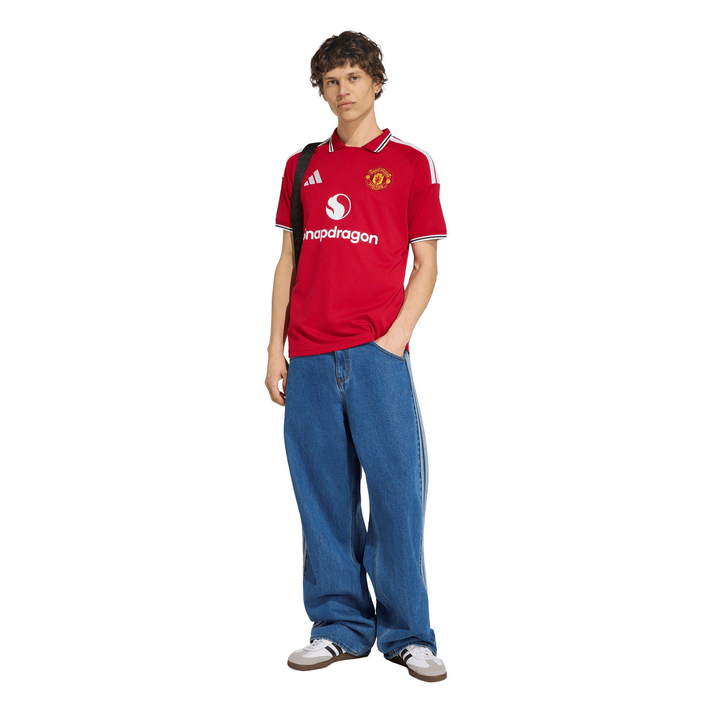 Rot/Weiß - adidas - Mens Manchester United Home Football Shirt 2026 2027 - 7