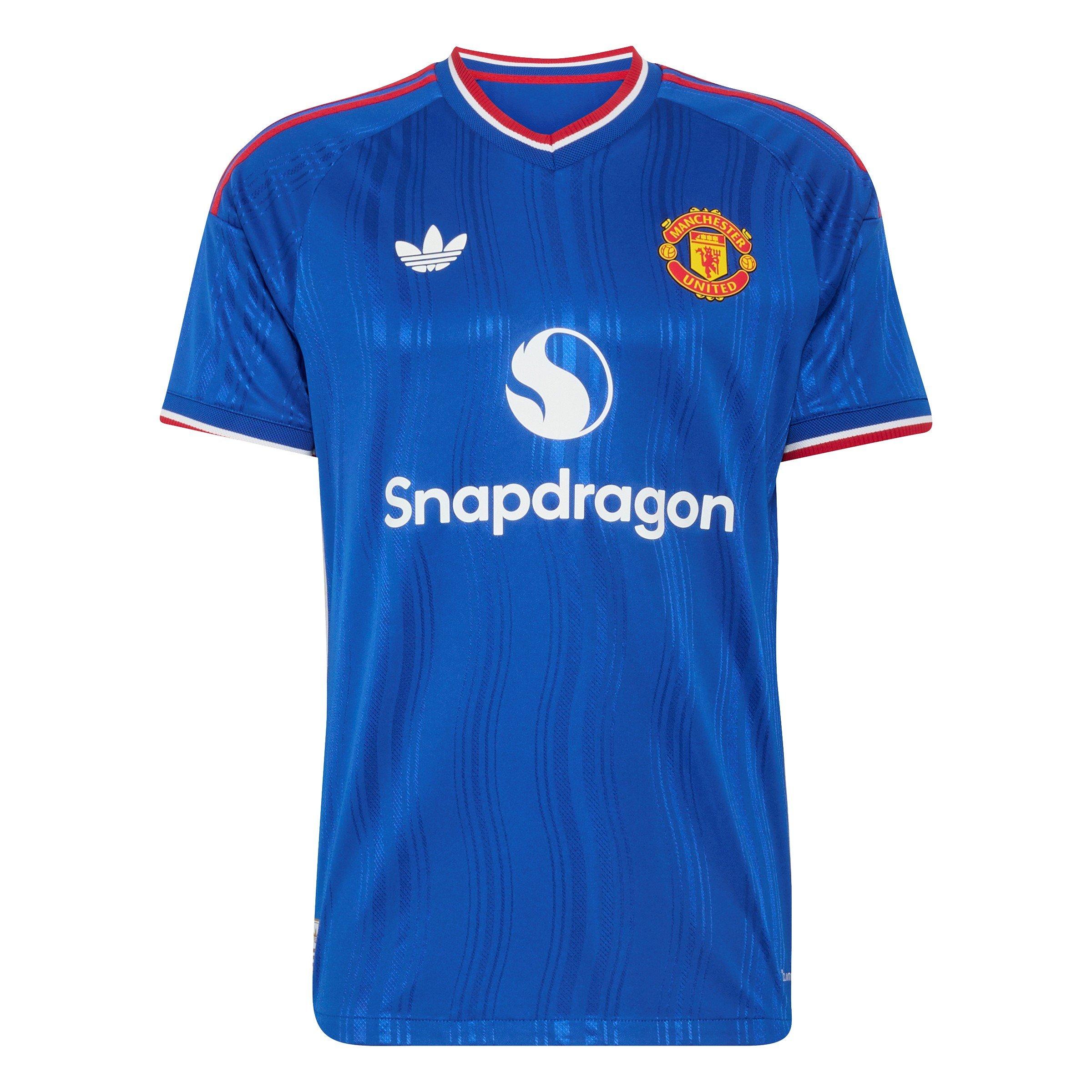 Bleu/Rouge - adidas - Manchester United Authentic Away Shirt 2026/27 Mens - 1