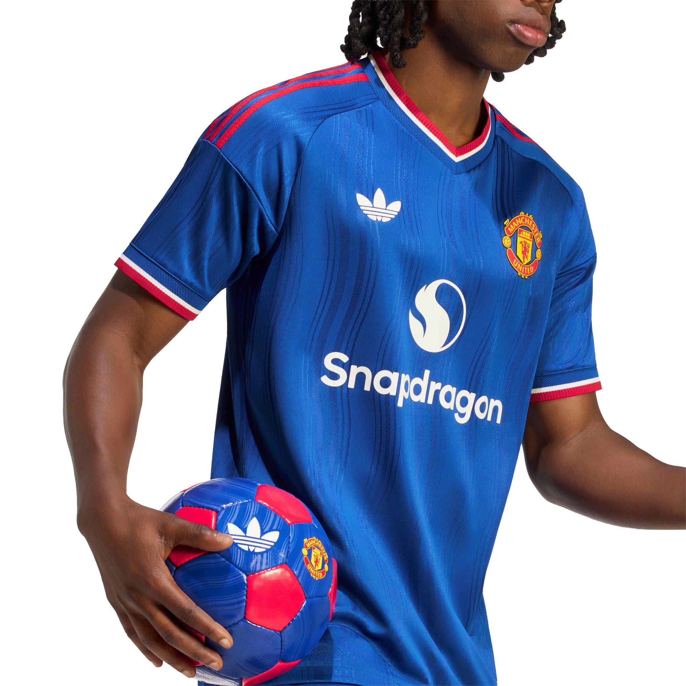 Bleu/Rouge - adidas - Manchester United Authentic Away Shirt 2026/27 Mens - 6