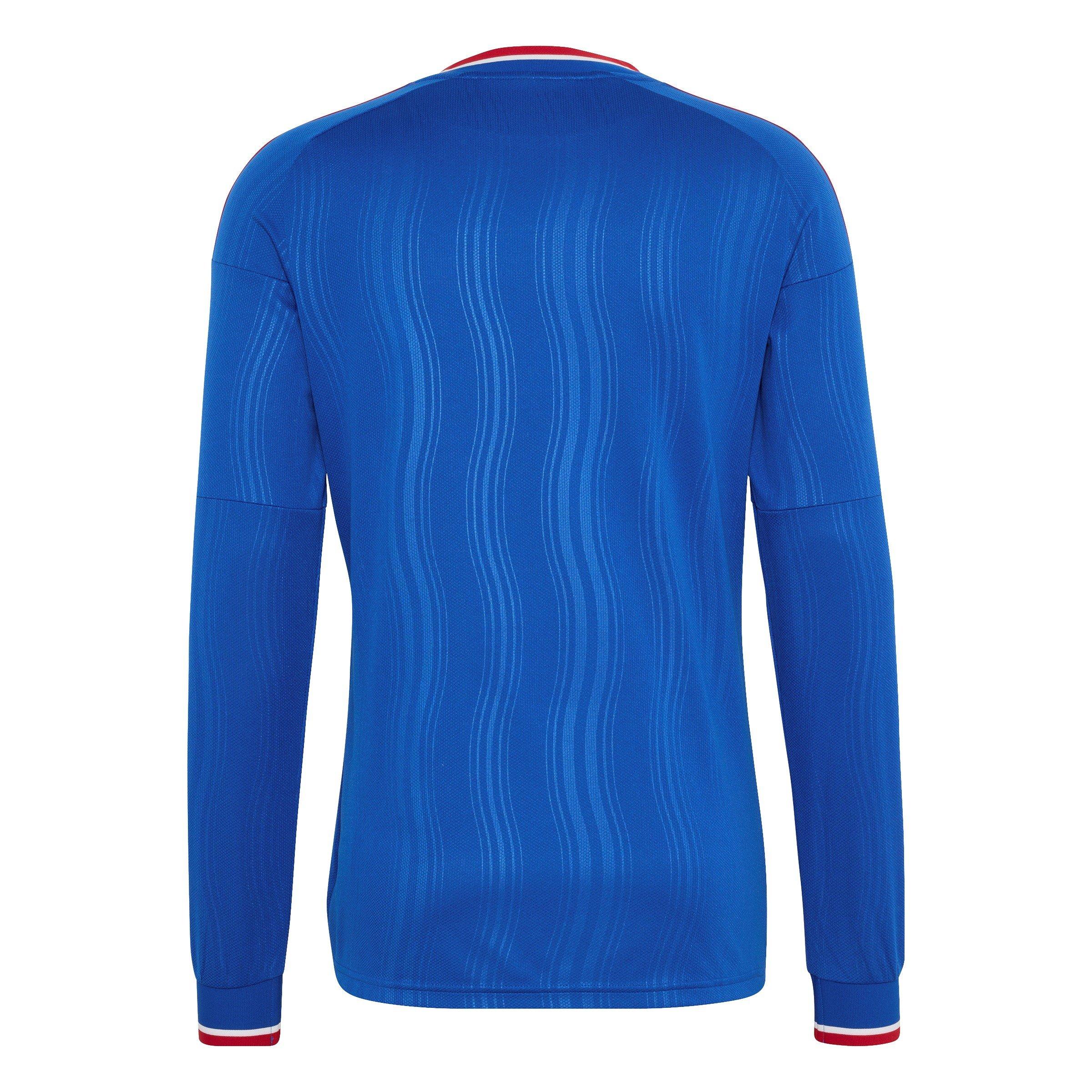 Bleu/Rouge - adidas - Manchester United Away Long-Sleeved Shirt 2026/27 Mens - 2